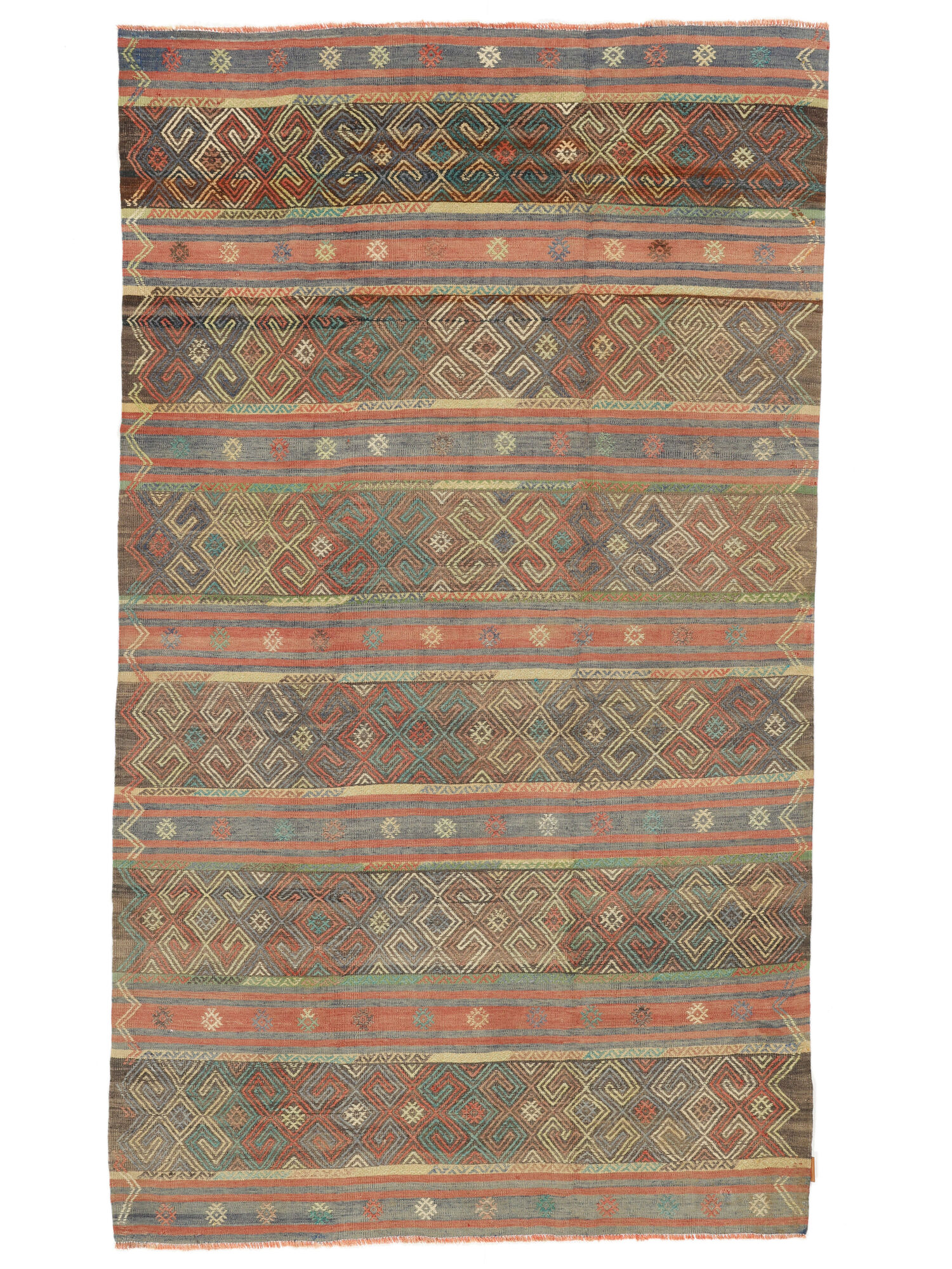 
    Kilim Vintage Turkish - Brown - 176 x 298 cm
  