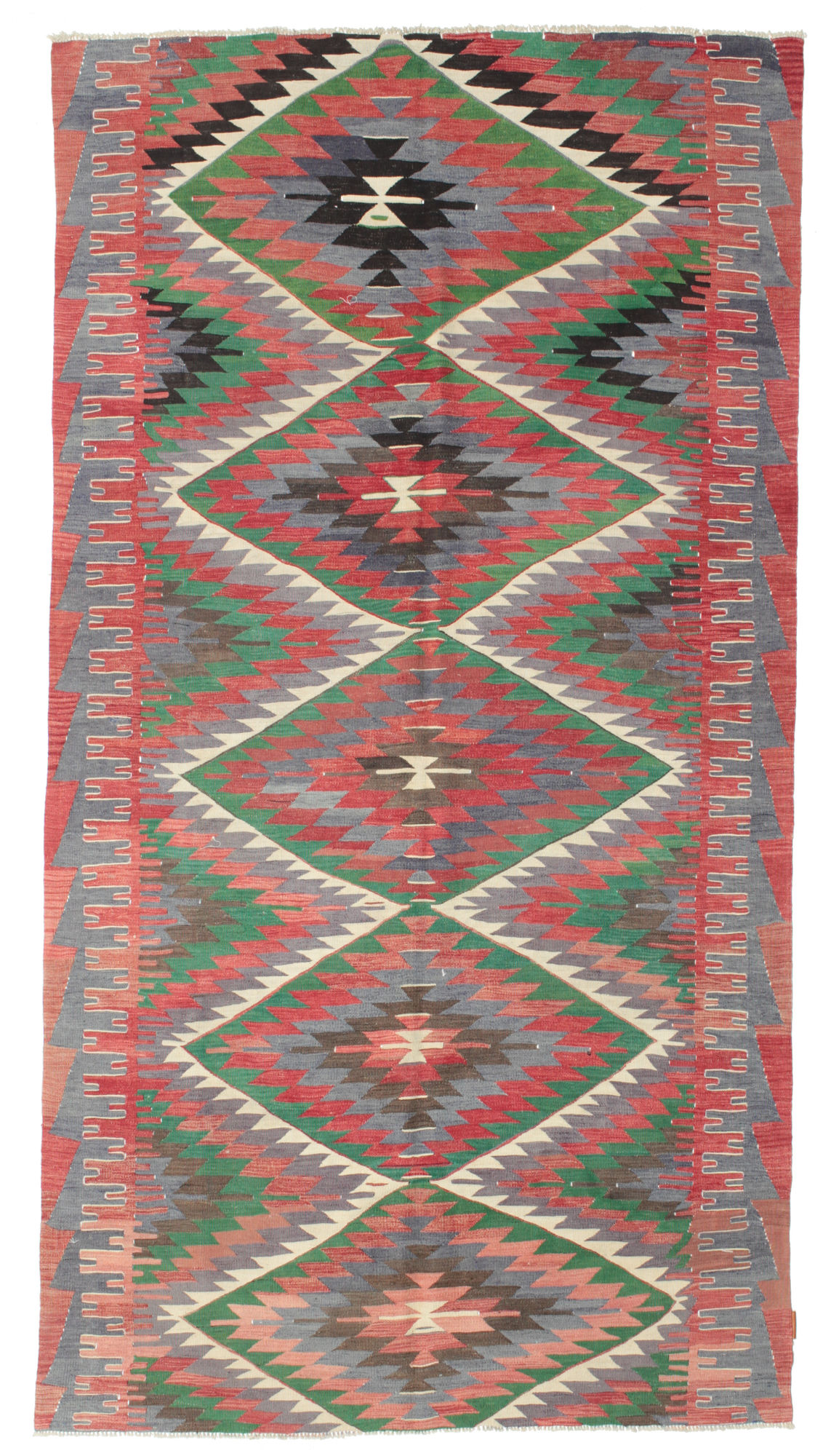 Kelim Vintage Türkei Teppich 173×318