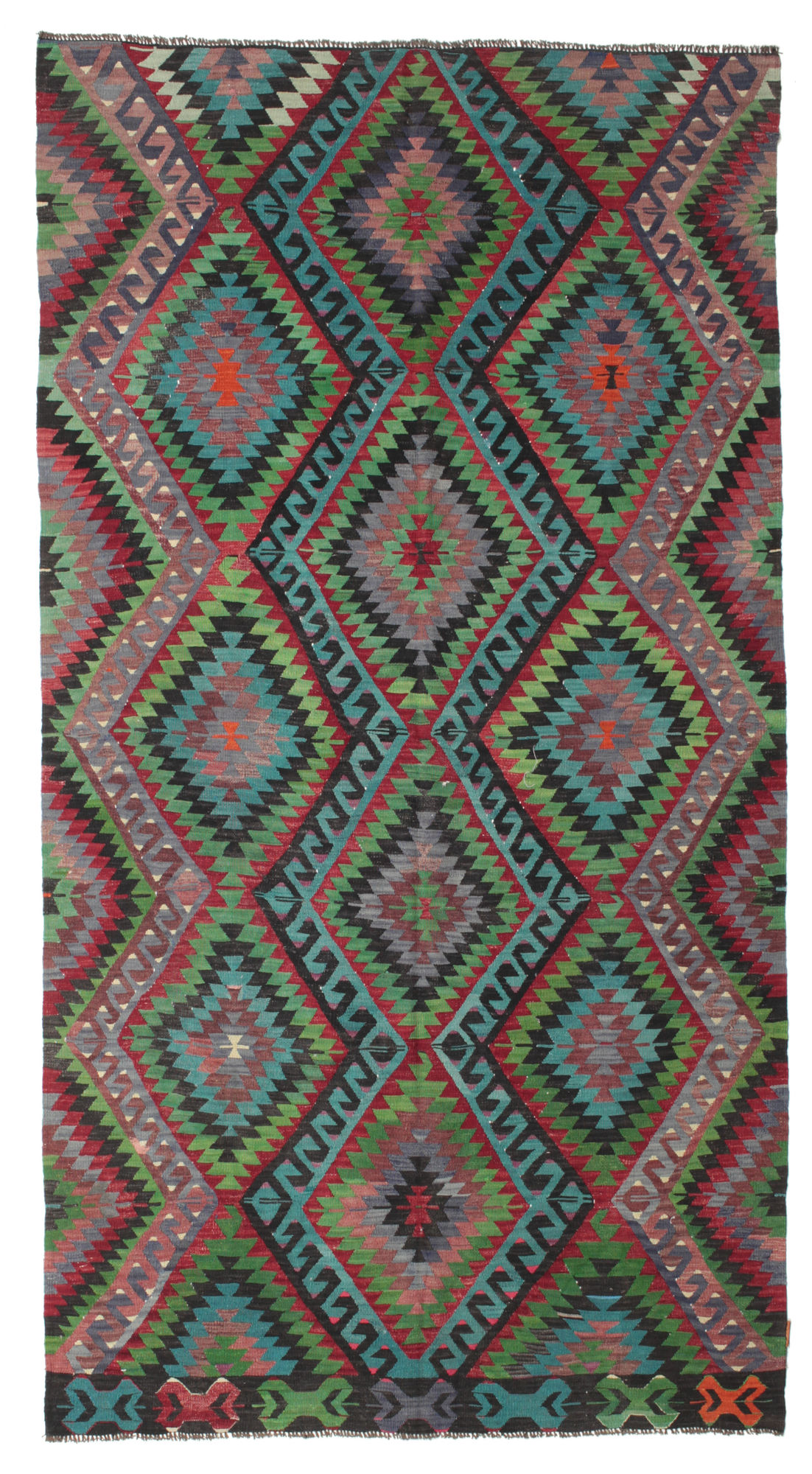 Kelim Vintage Türkei Teppich 174×324