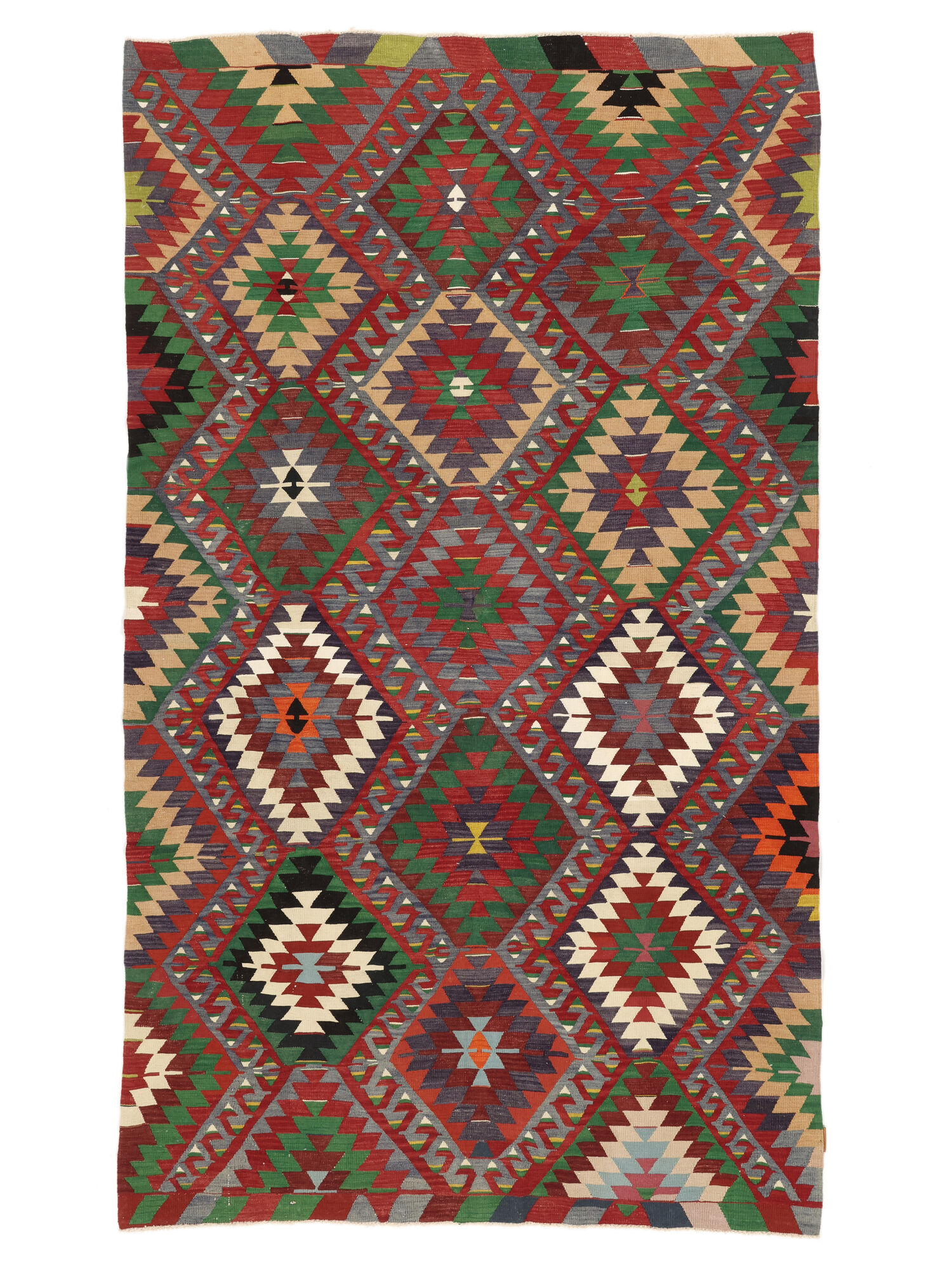 Kelim Vintage Türkei Teppich 187×317