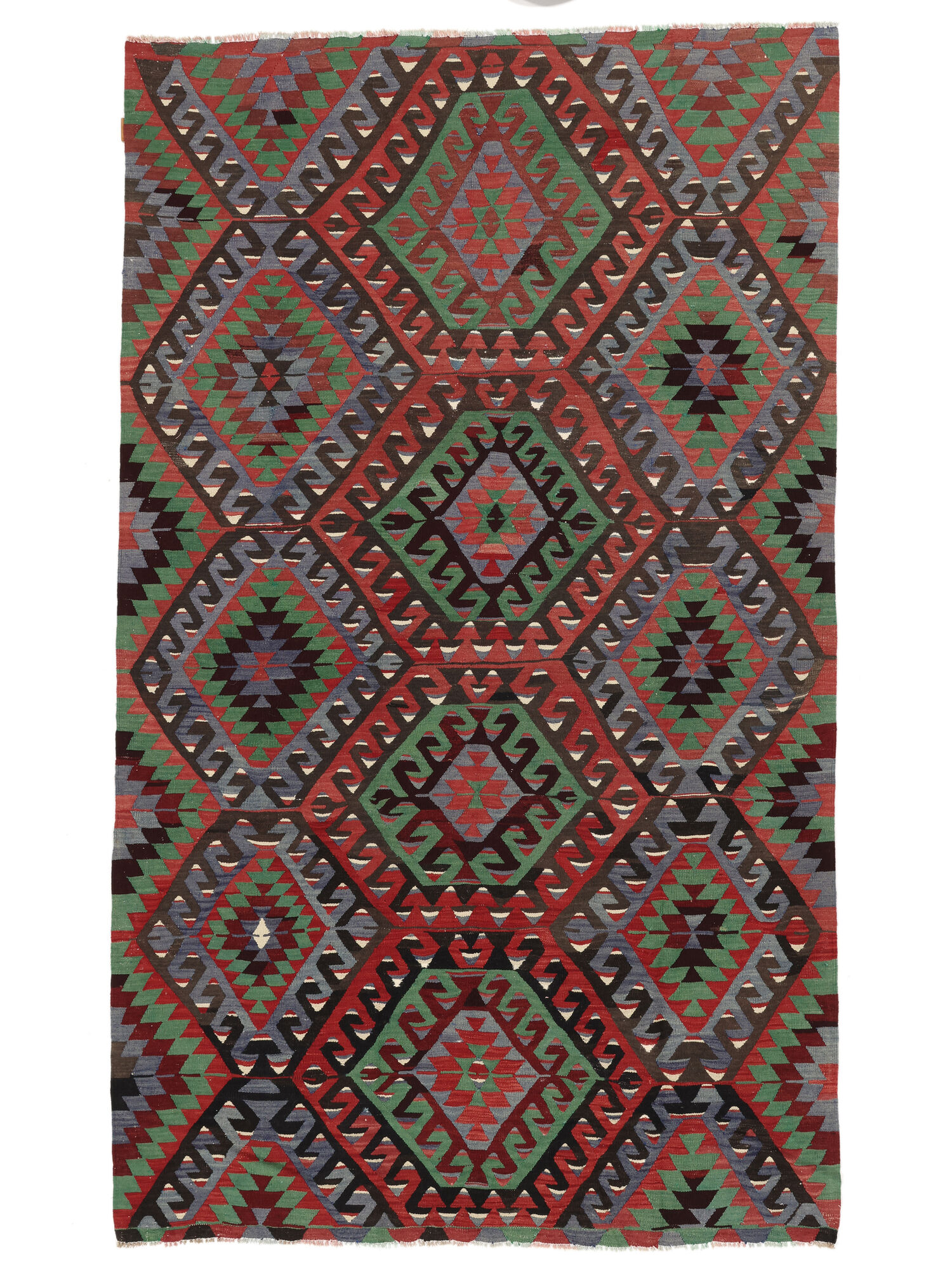 Kelim Vintage Türkei Teppich 193×322