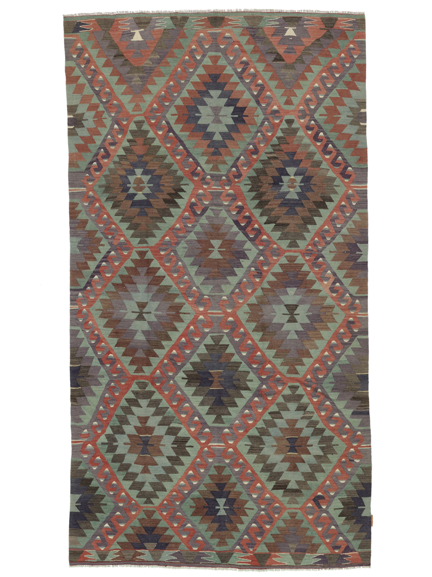 
    Kilim Vintage Turkish - Brown - 175 x 310 cm
  