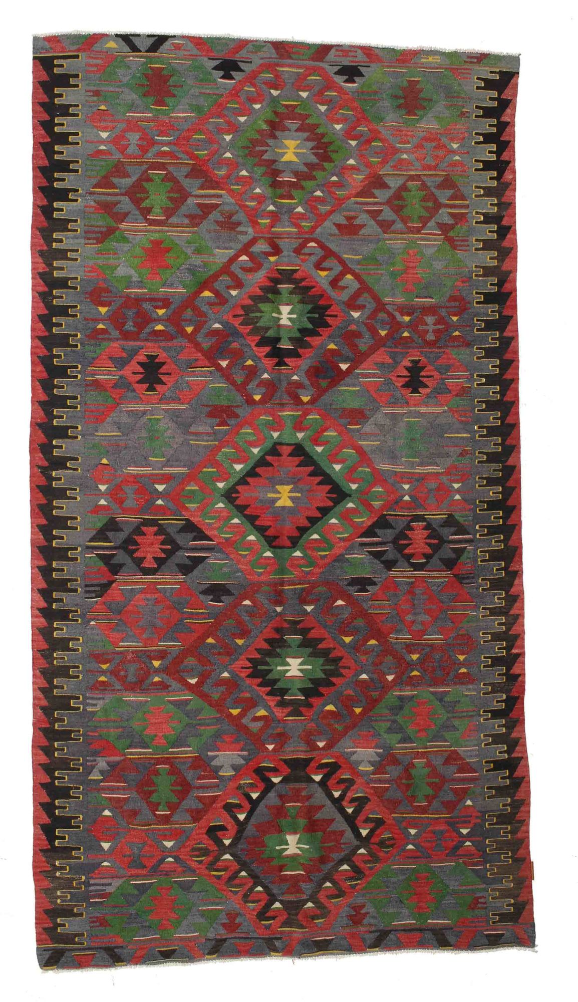 
    Kilim Vintage Turkish - Brown - 167 x 315 cm
  