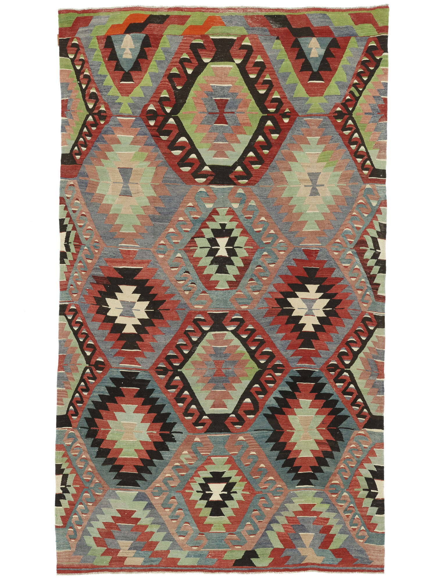 Kelim Vintage Türkei Teppich 186×317