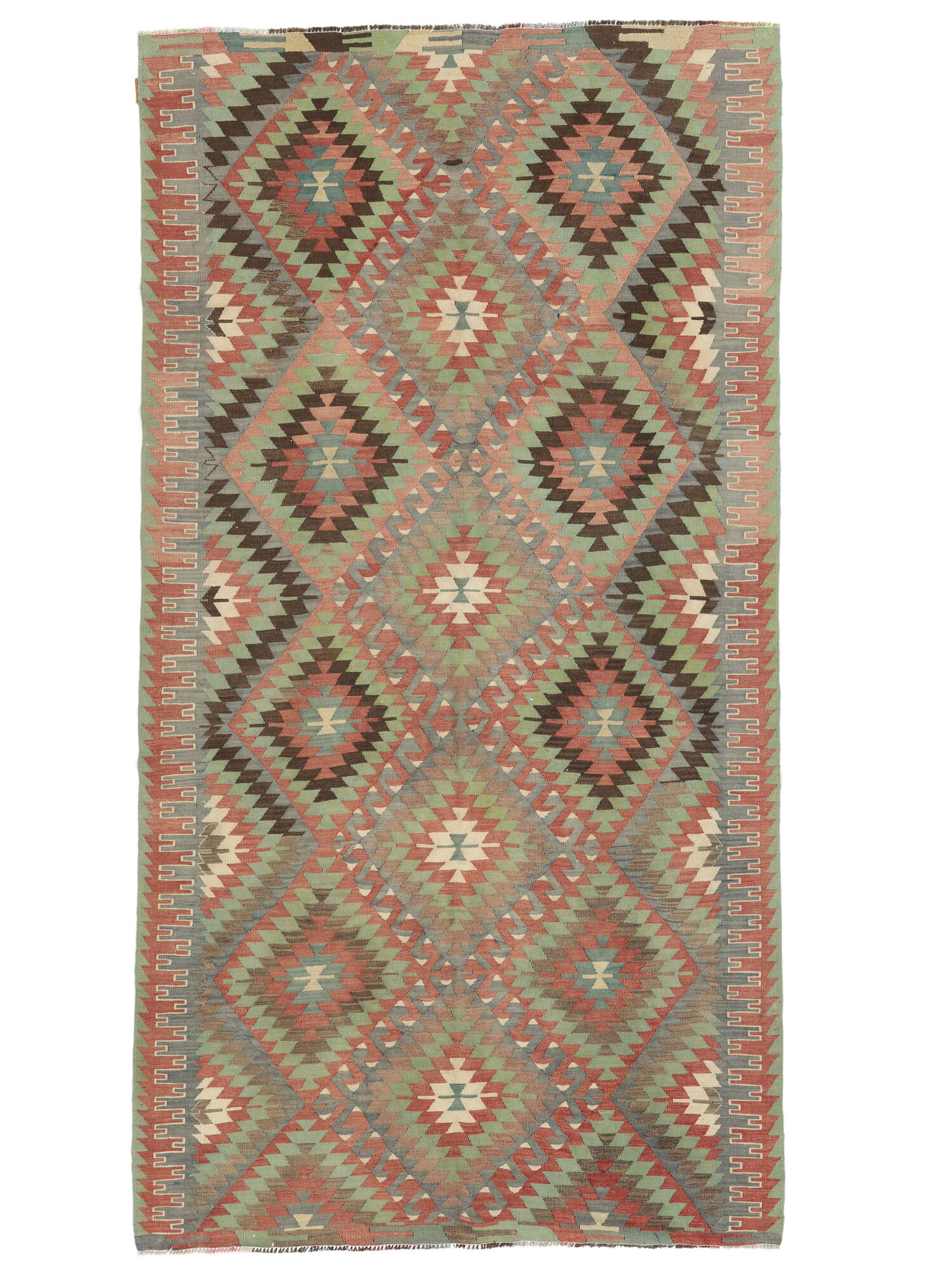 Kelim Vintage Türkei Teppich 163×305