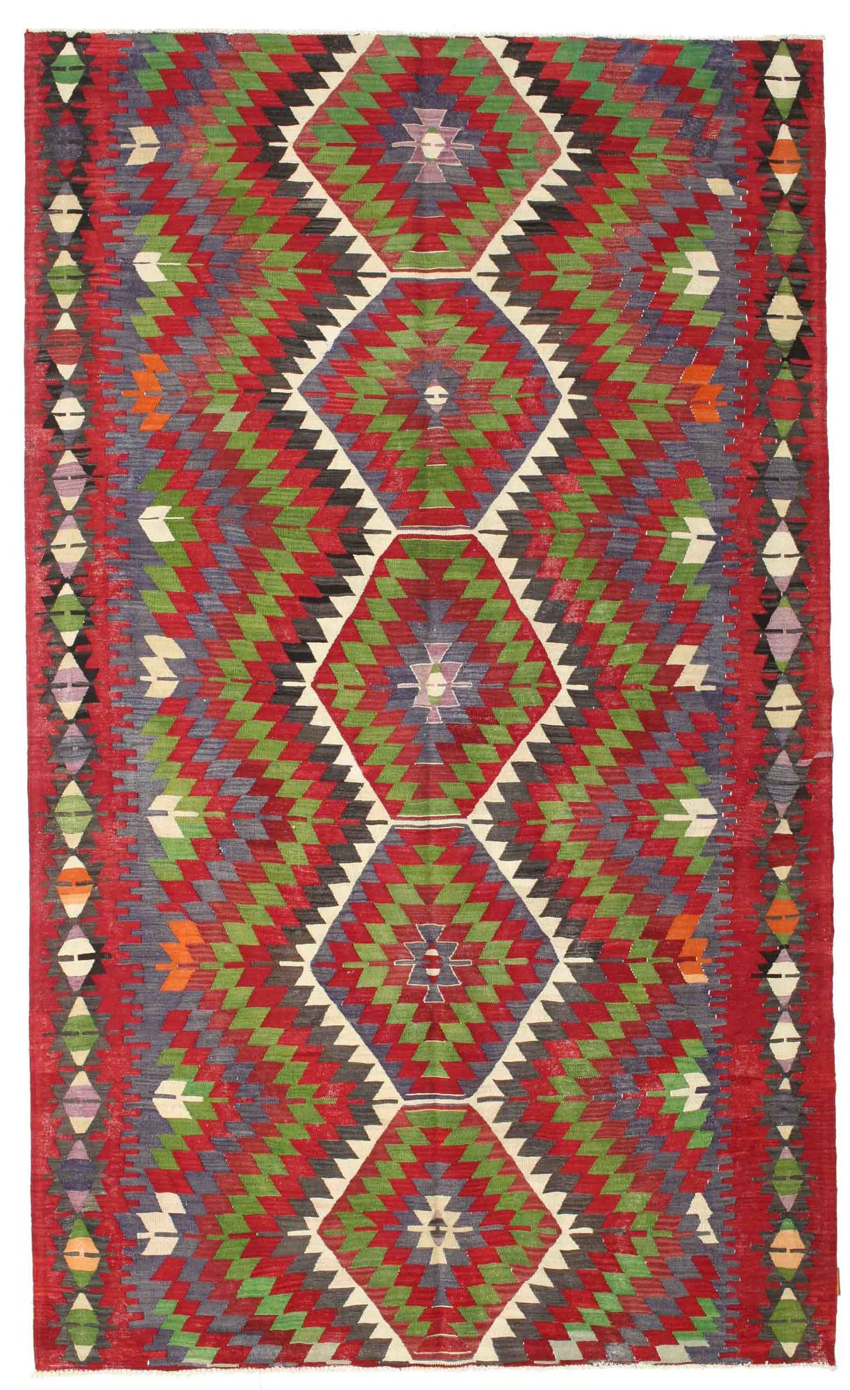 Kelim Vintage Türkei Teppich 184×305