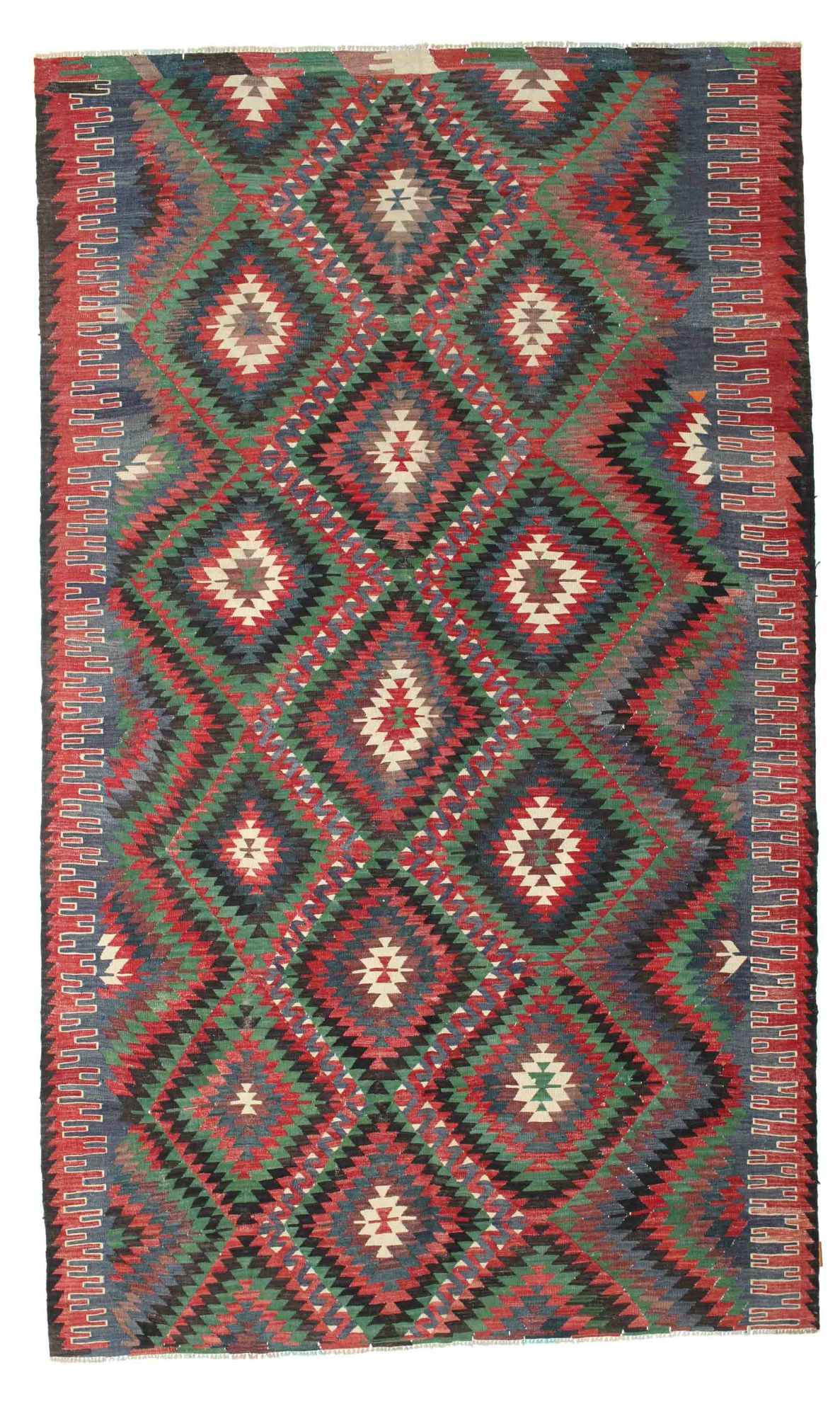 Kelim Vintage Türkei Teppich 194×325