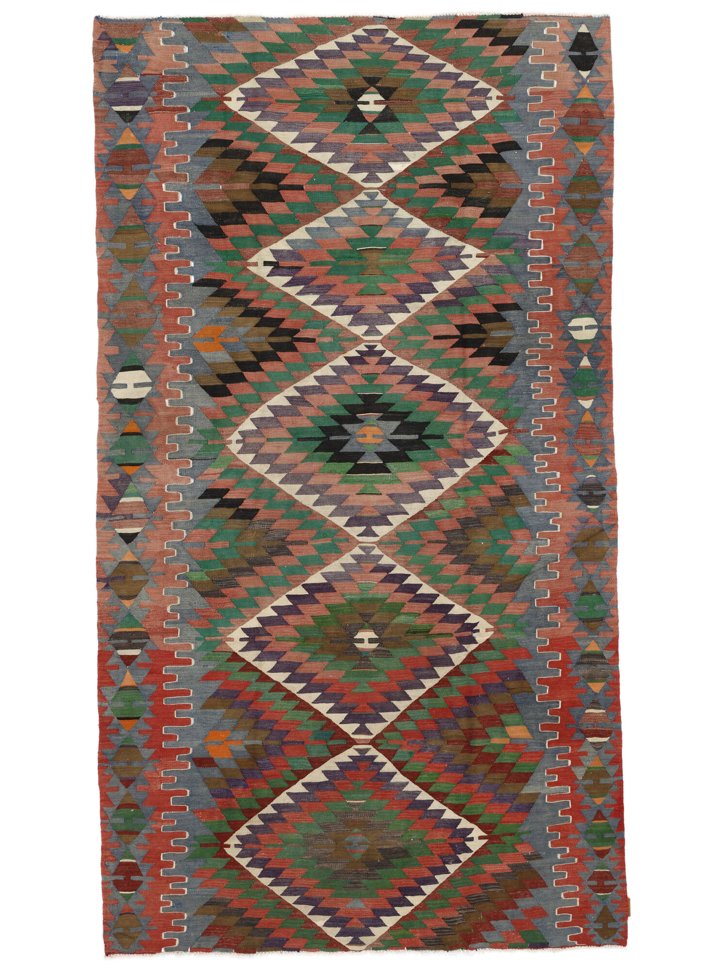 Kelim Vintage Türkei Teppich 184×325
