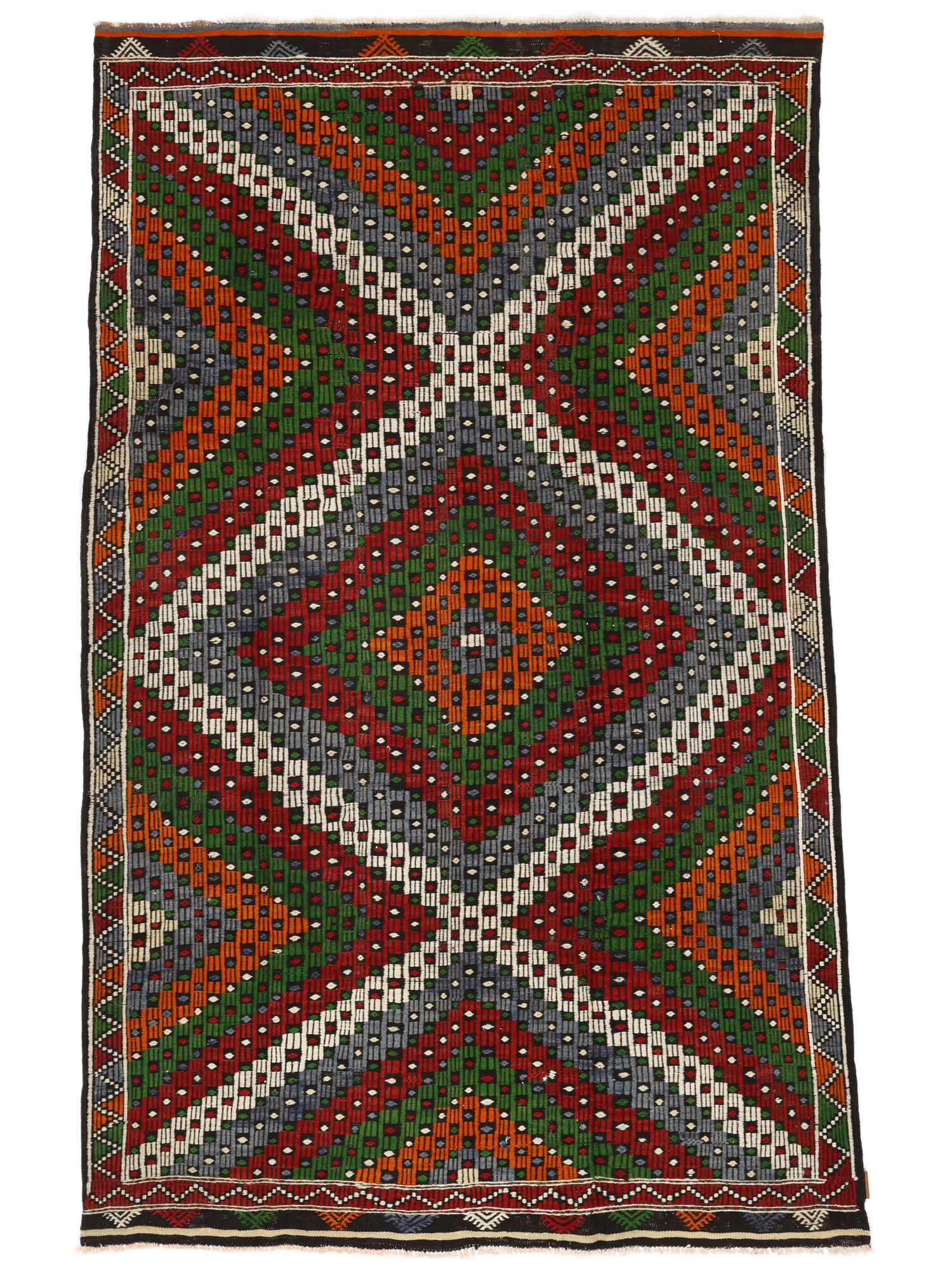 Kelim Vintage Türkei Teppich 182×290