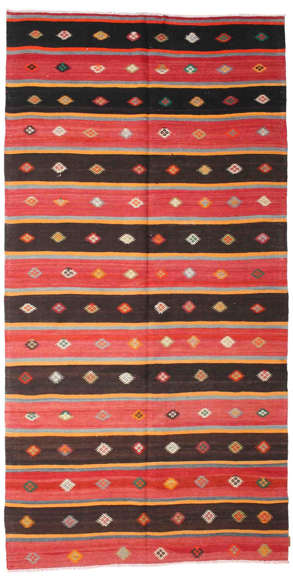 Kelim Vintage Türkei Teppich 181×357