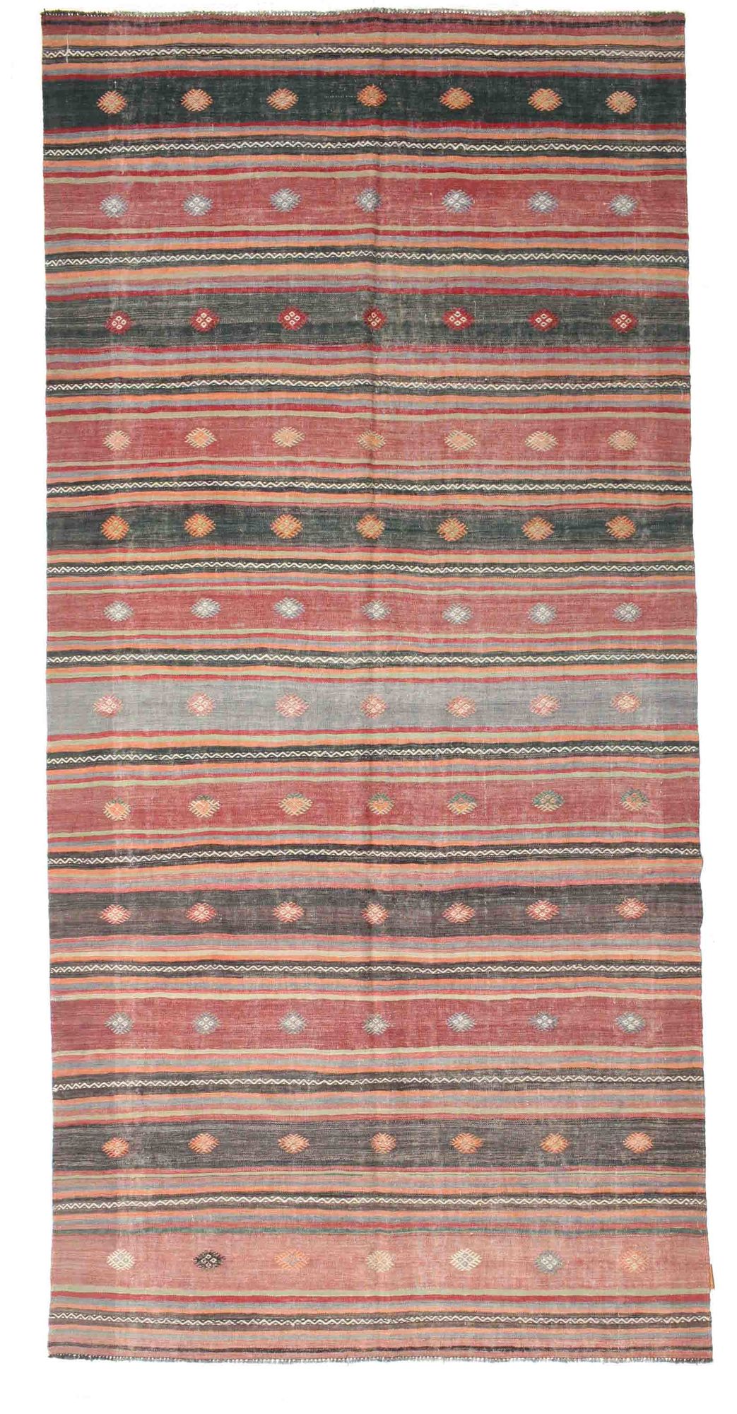 Kelim Vintage Türkei Teppich 165×344