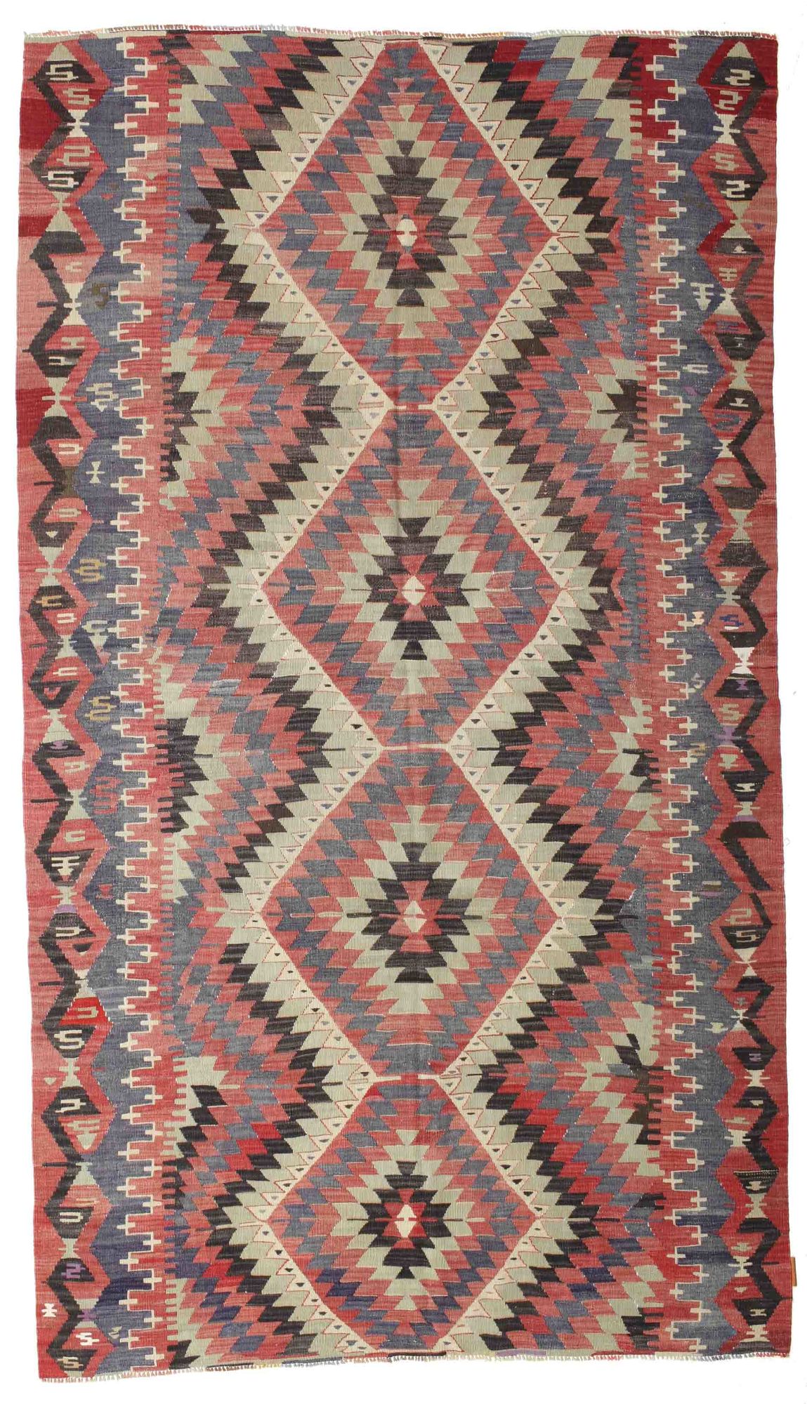
    Kilim Vintage Turkish - Red - 165 x 289 cm
  