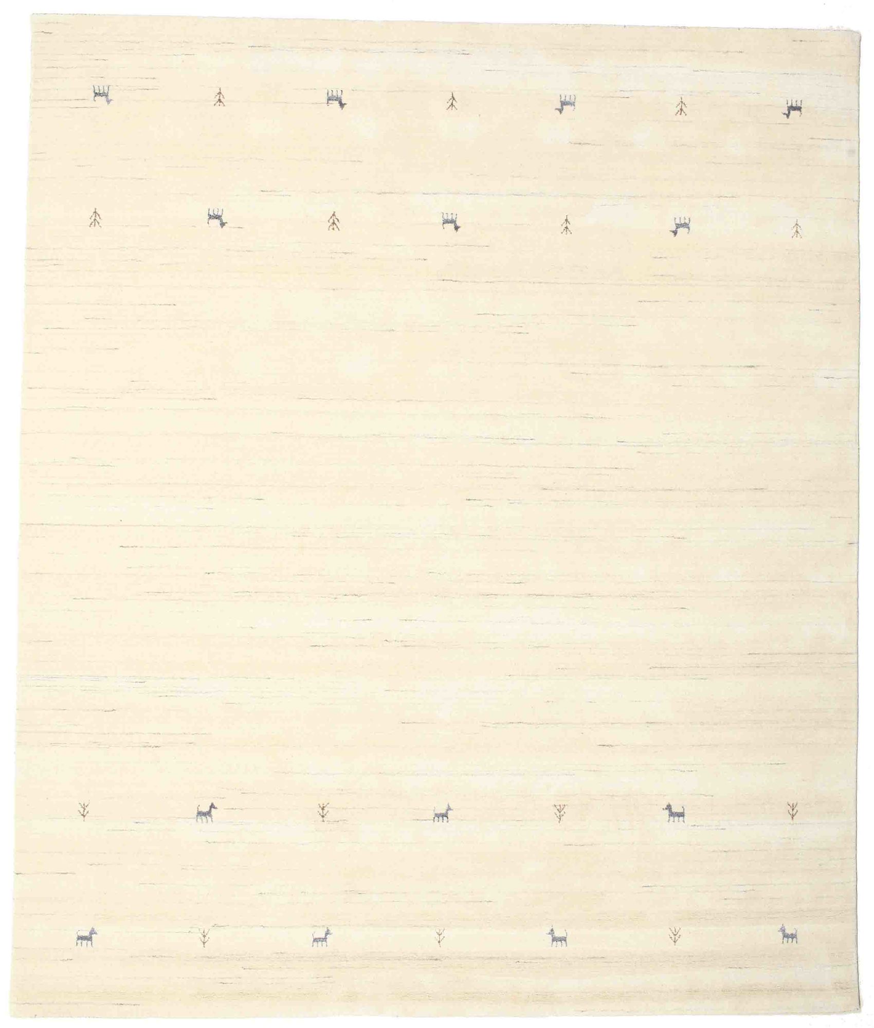 
    Gabbeh loom Two Lines - Off white - 240 x 290 cm
  