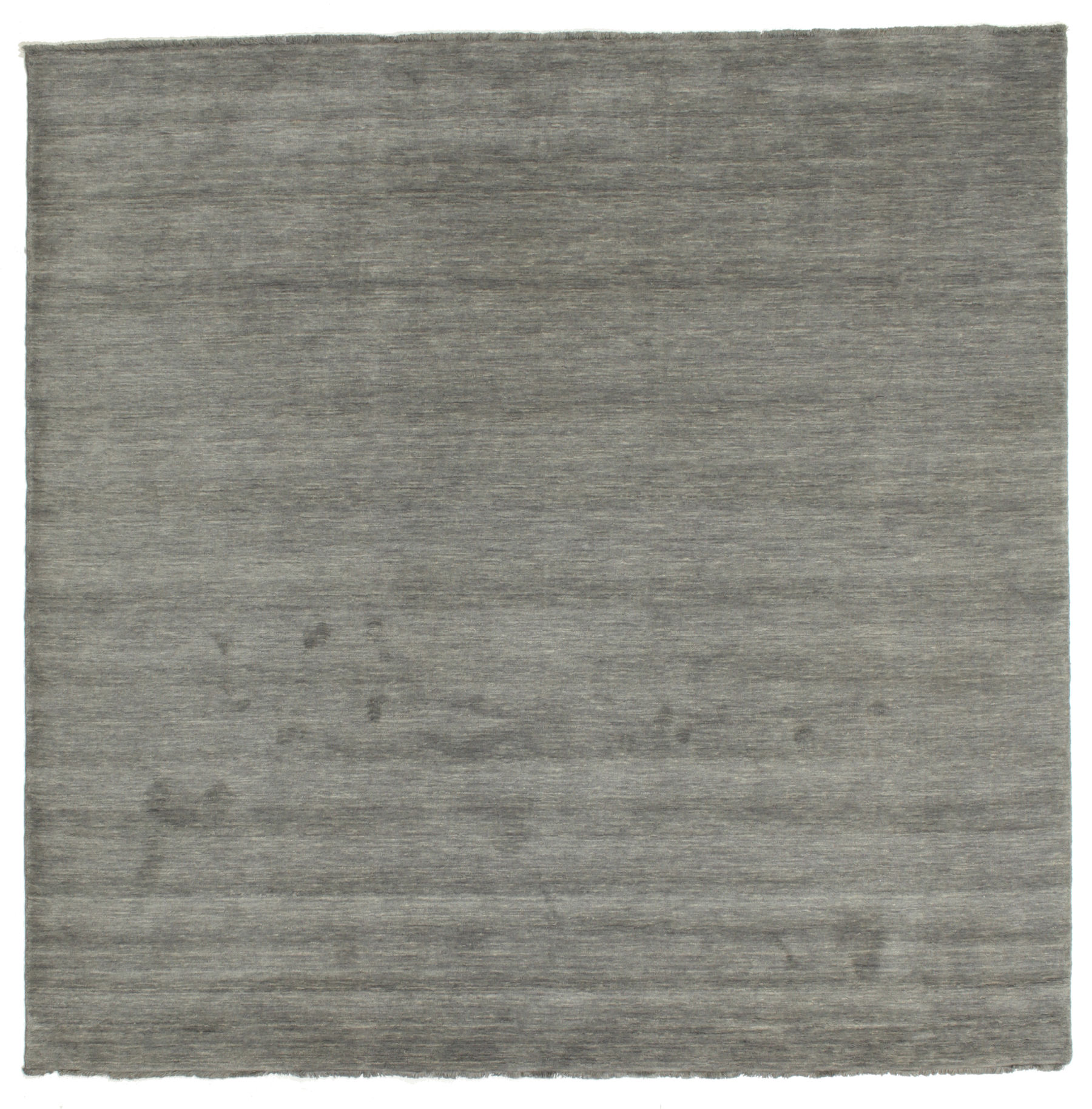 
    Handloom fringes - Dark grey - 200 x 200 cm
  