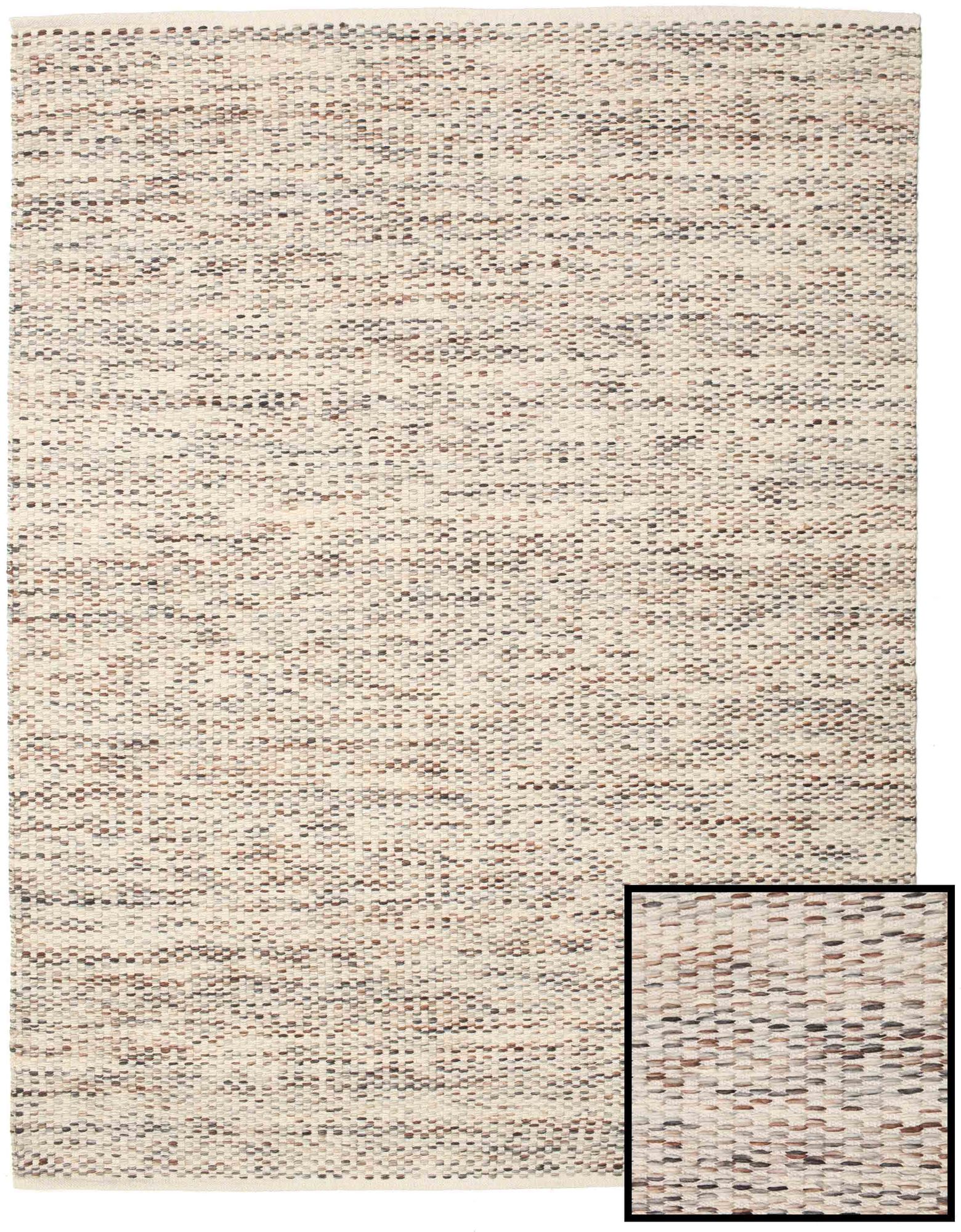 Loft - Gris 200 x 250 cm Tapis - Rugvista