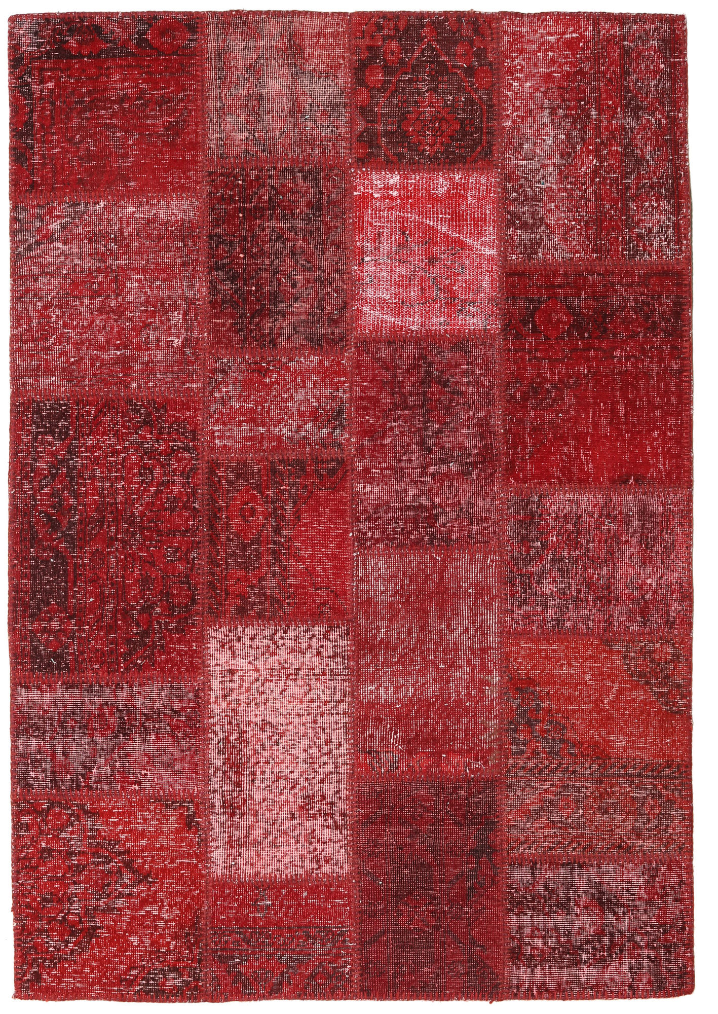 
    Patchwork - Red - 137 x 200 cm
  