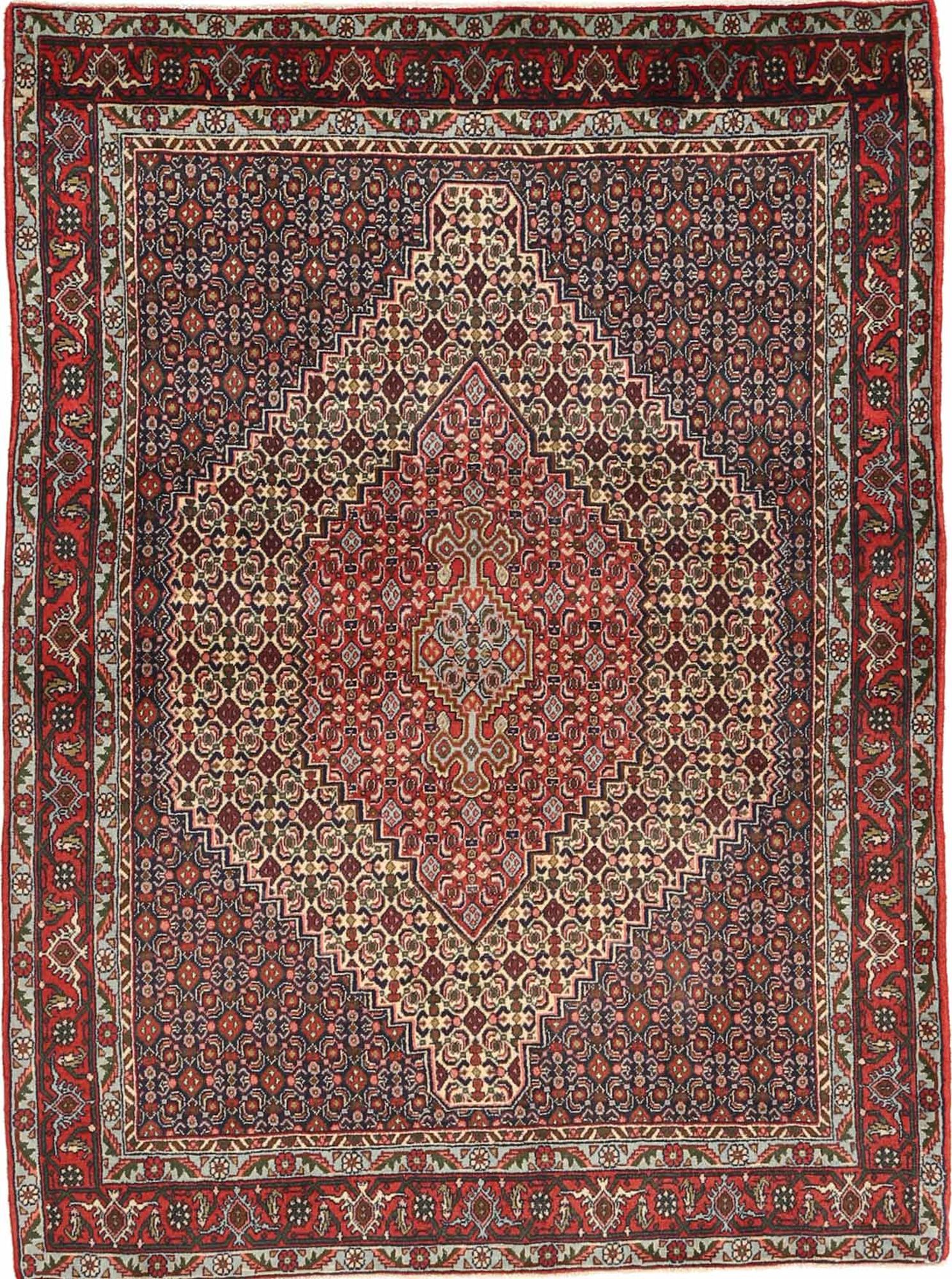 
    Senneh Rug - Red - 125 x 170 cm
  