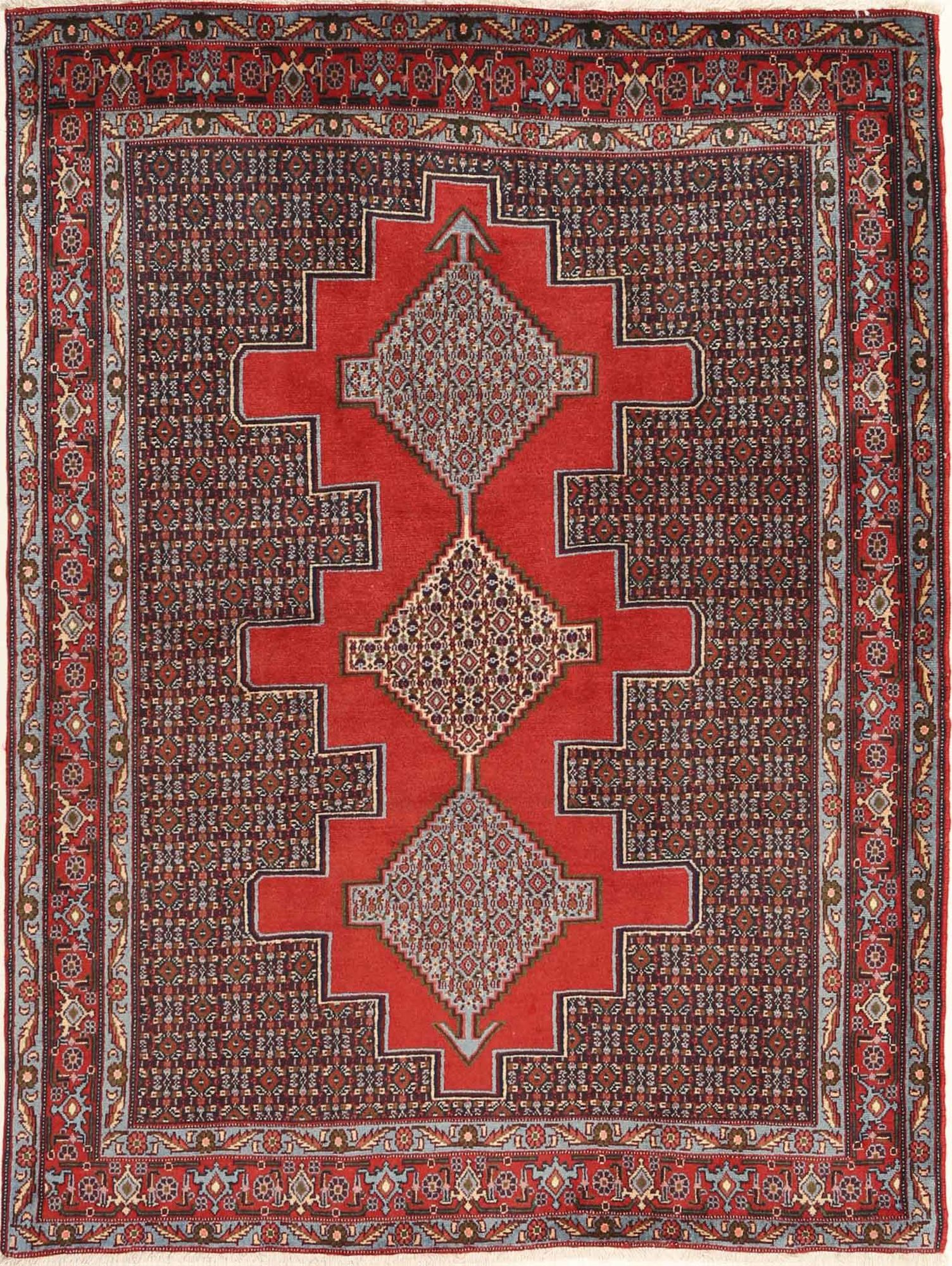 
    Senneh - Red - 127 x 171 cm
  