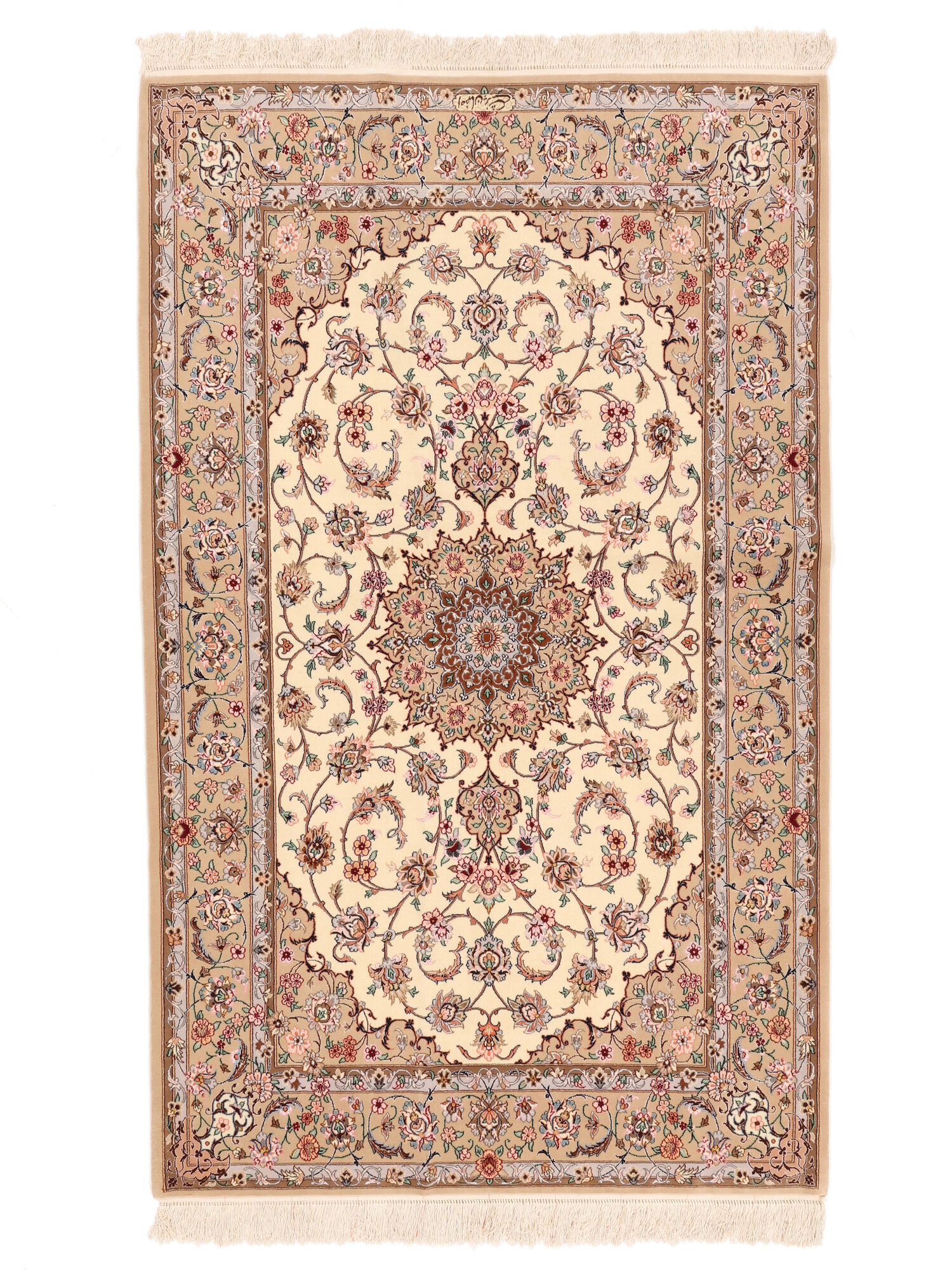 Isfahan silkesvarp Matta 130x212