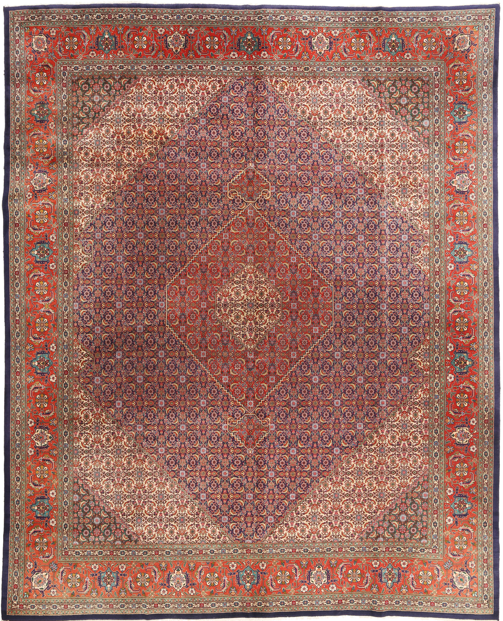 
    Tabriz Mahi - Red - 300 x 376 cm
  