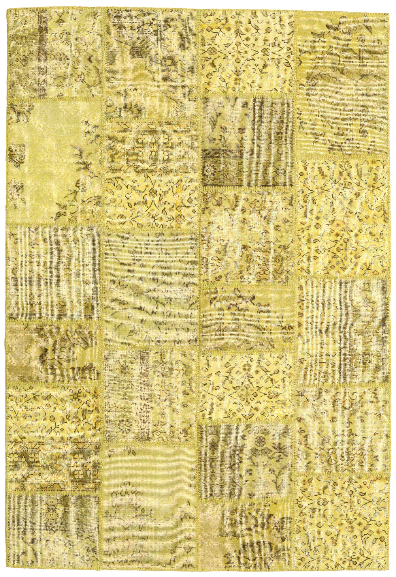 
    Patchwork - Yellow - 158 x 232 cm
  