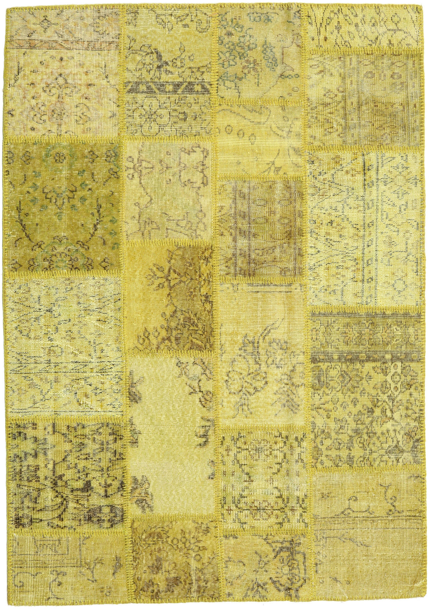 
    Patchwork - Yellow - 139 x 198 cm
  