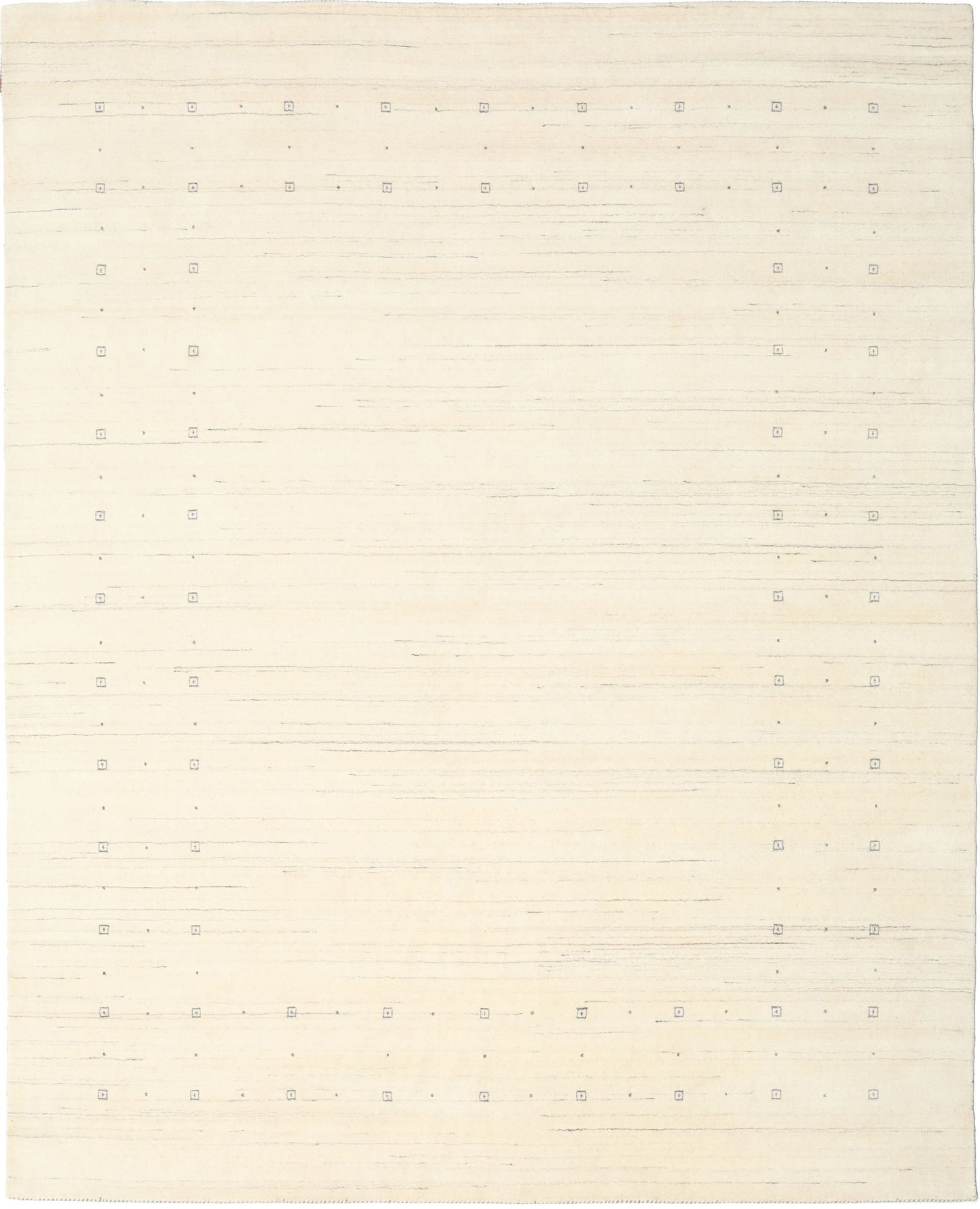 
    Loribaf Loom Fine Delta - Natural white - 240 x 290 cm
  