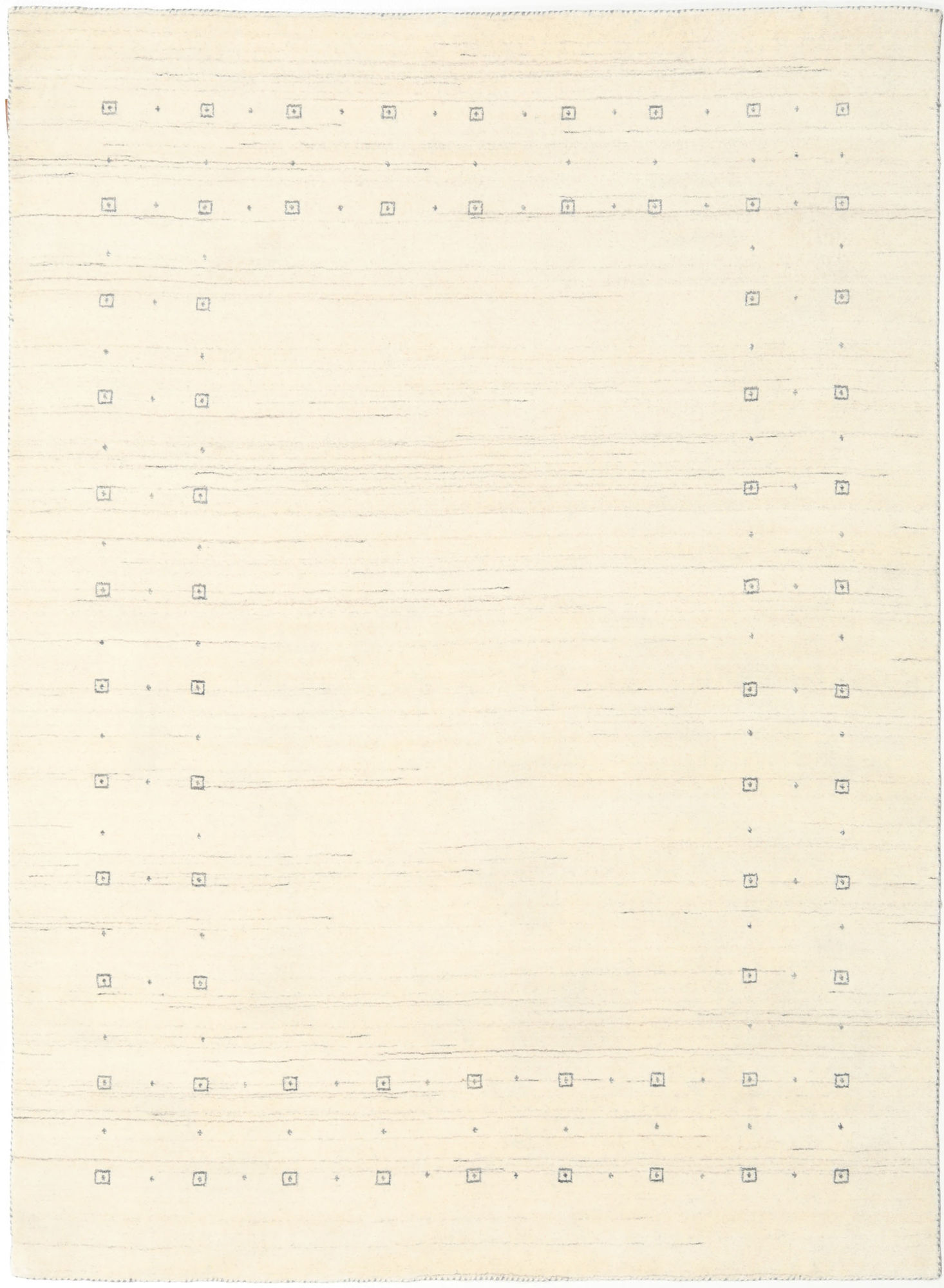 
    Loribaf Loom Fine Delta - Natural white - 160 x 230 cm
  