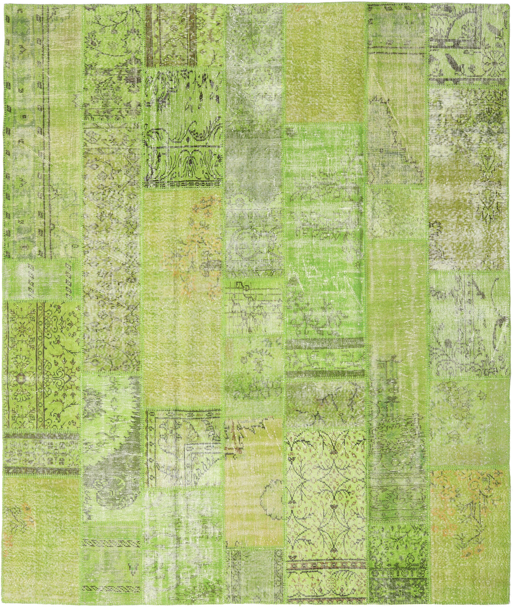 
    Patchwork - Green - 254 x 302 cm
  