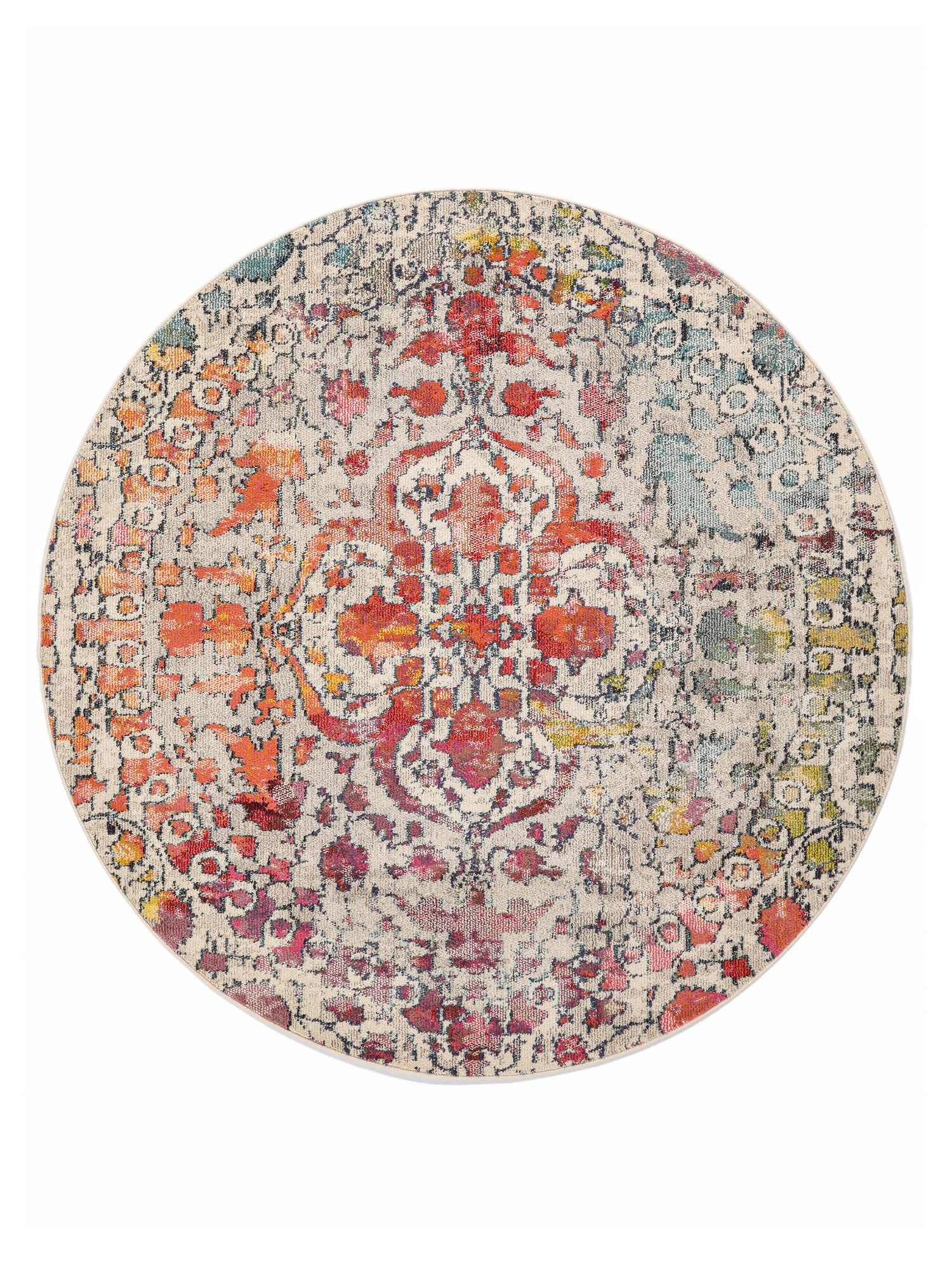 Kaleidoscope Matta - Flerfärgad Ø 150