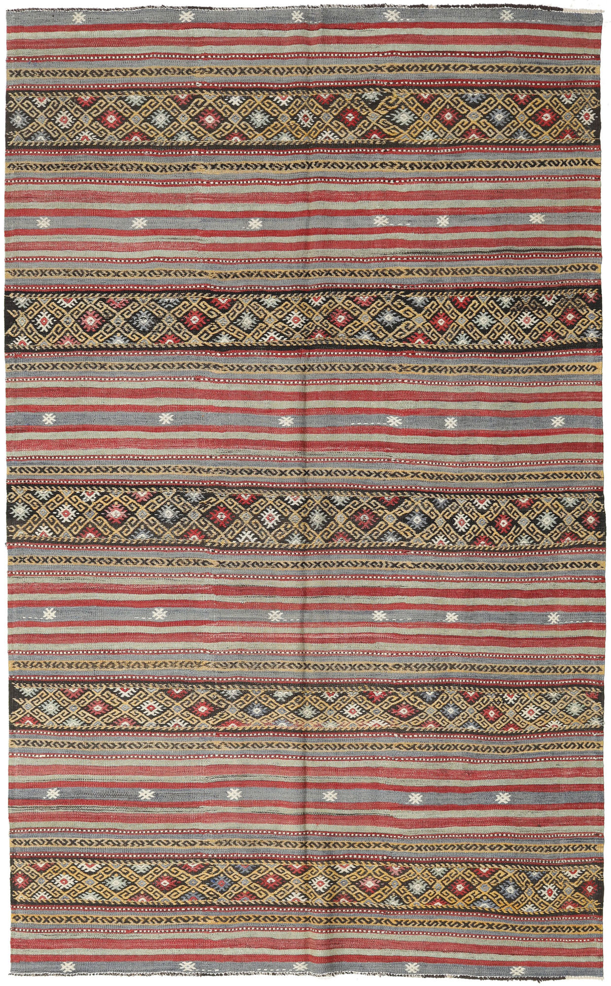 
    Kilim Vintage Turkish - Brown - 172 x 278 cm
  