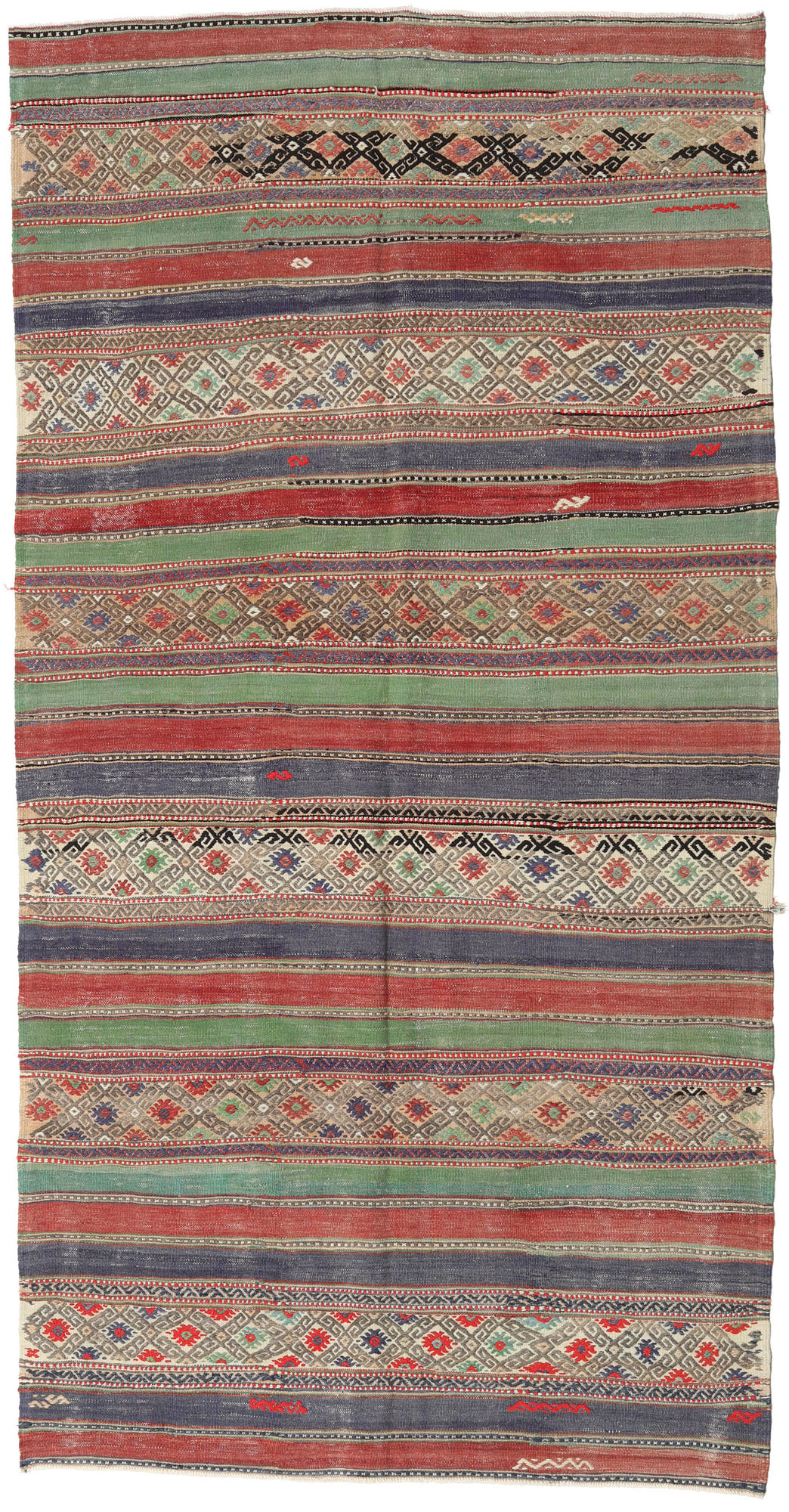 Kelim Vintage Türkei Teppich 152×295
