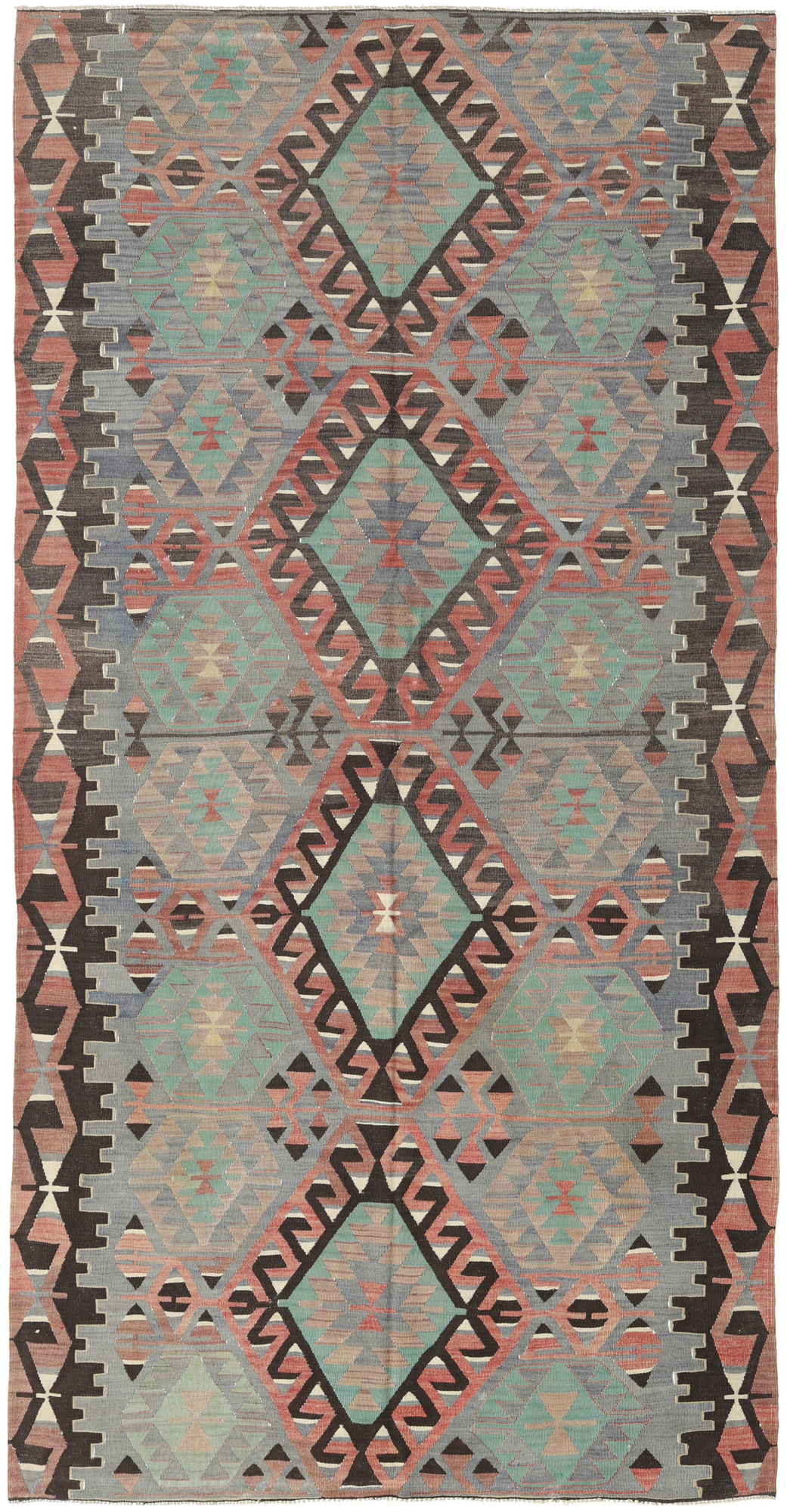 Kelim Vintage Türkei Teppich 160×308