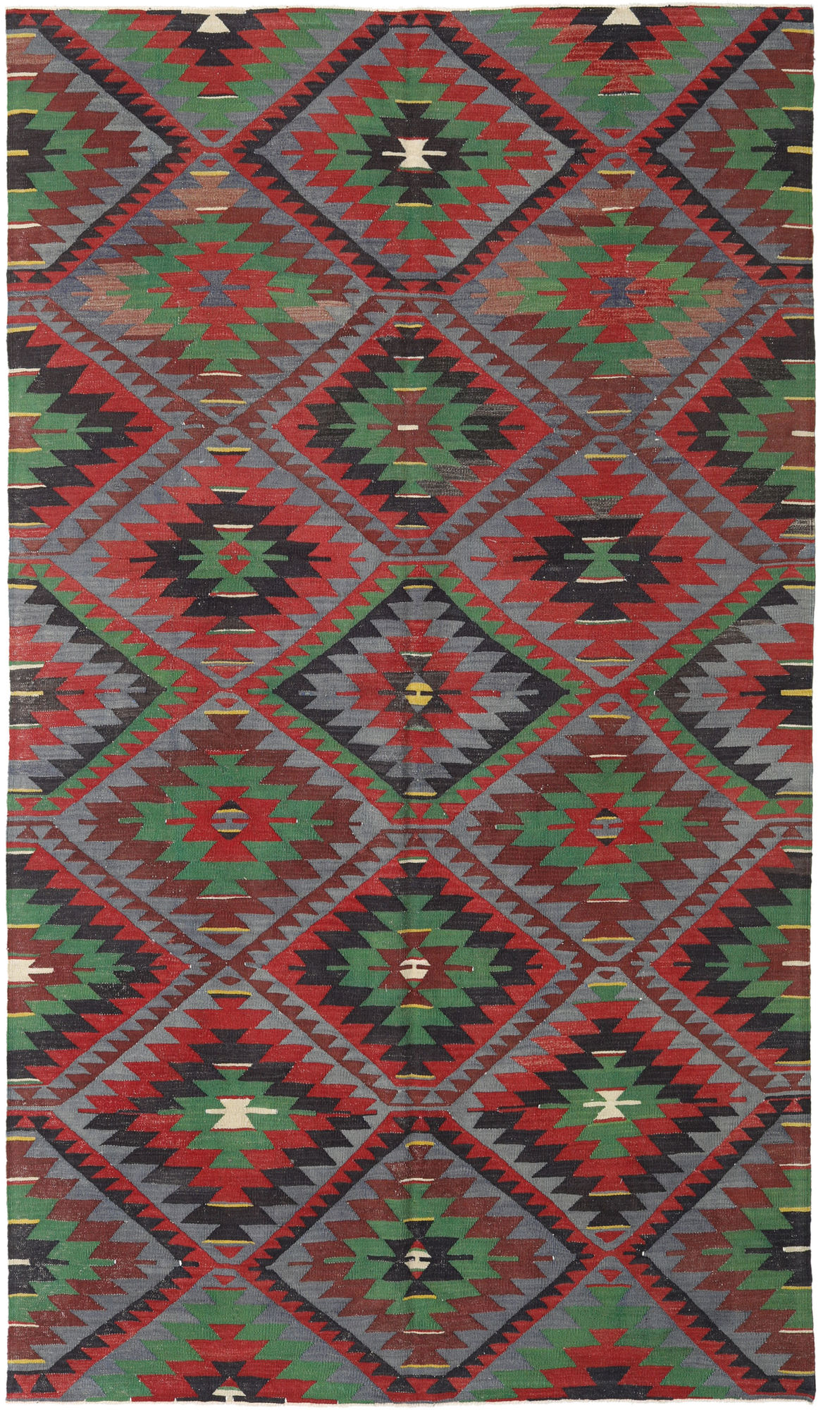 Kelim Vintage Türkei Teppich 178×306