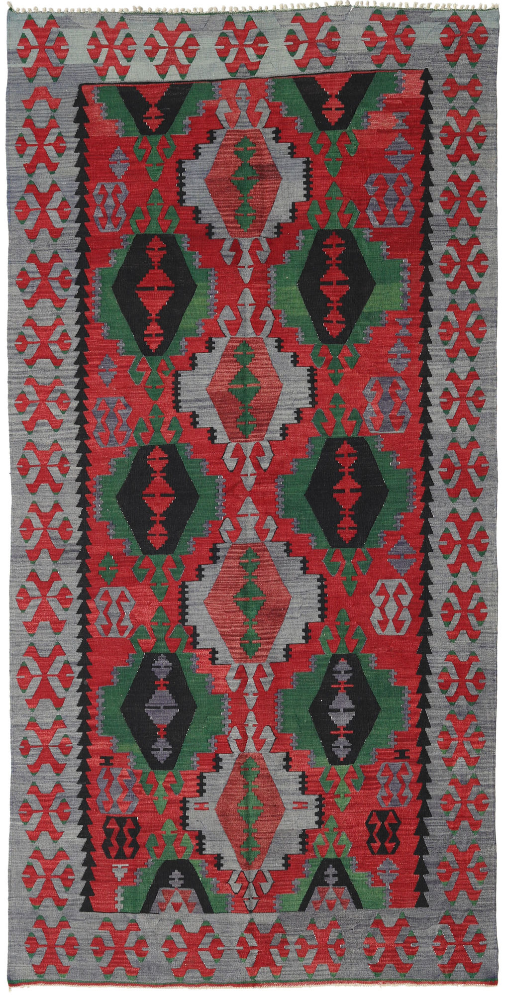 
    Kilim Turkish - Red - 160 x 320 cm
  