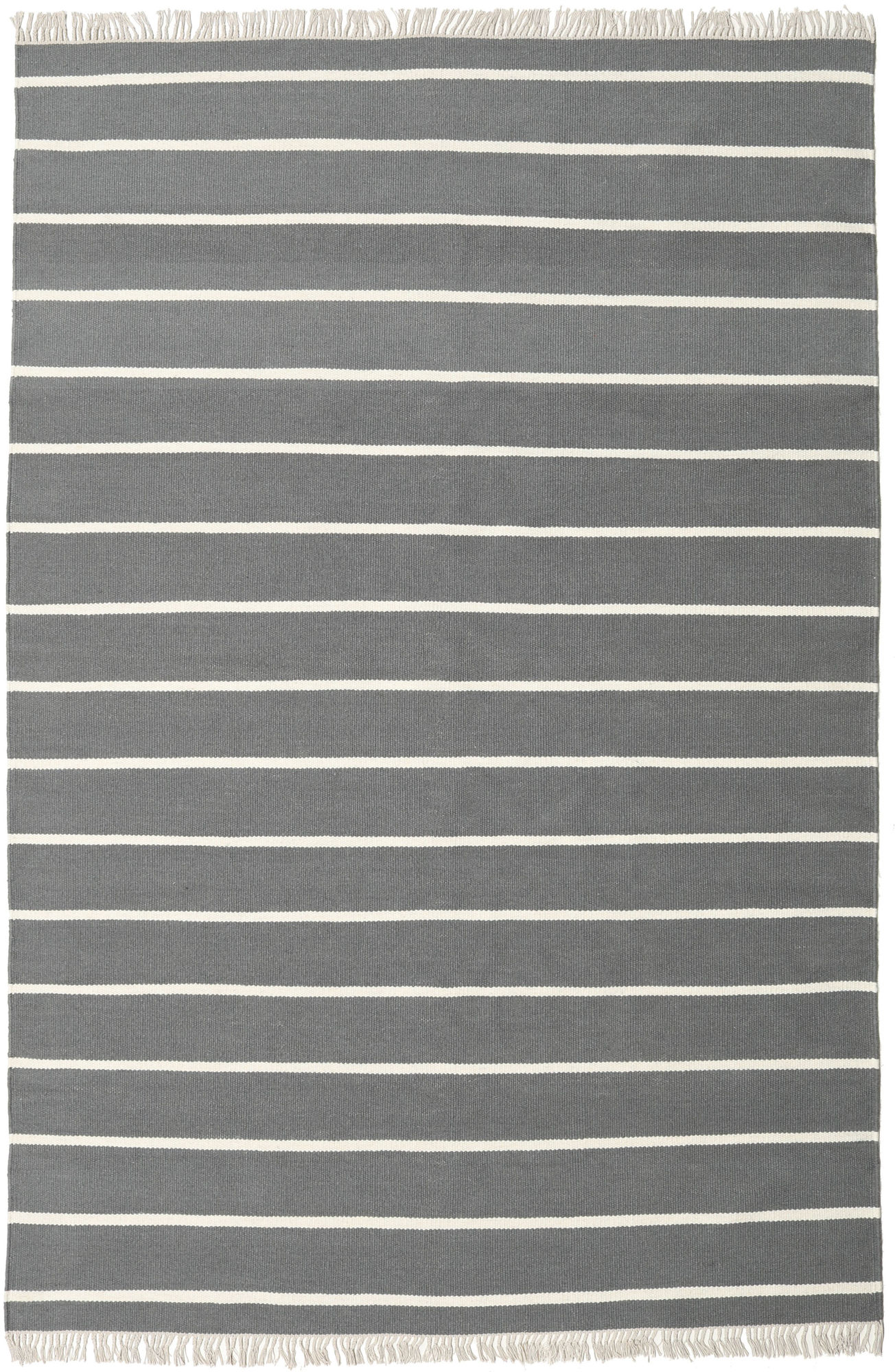 
    Dhurrie Stripe - Grey - 200 x 300 cm
  