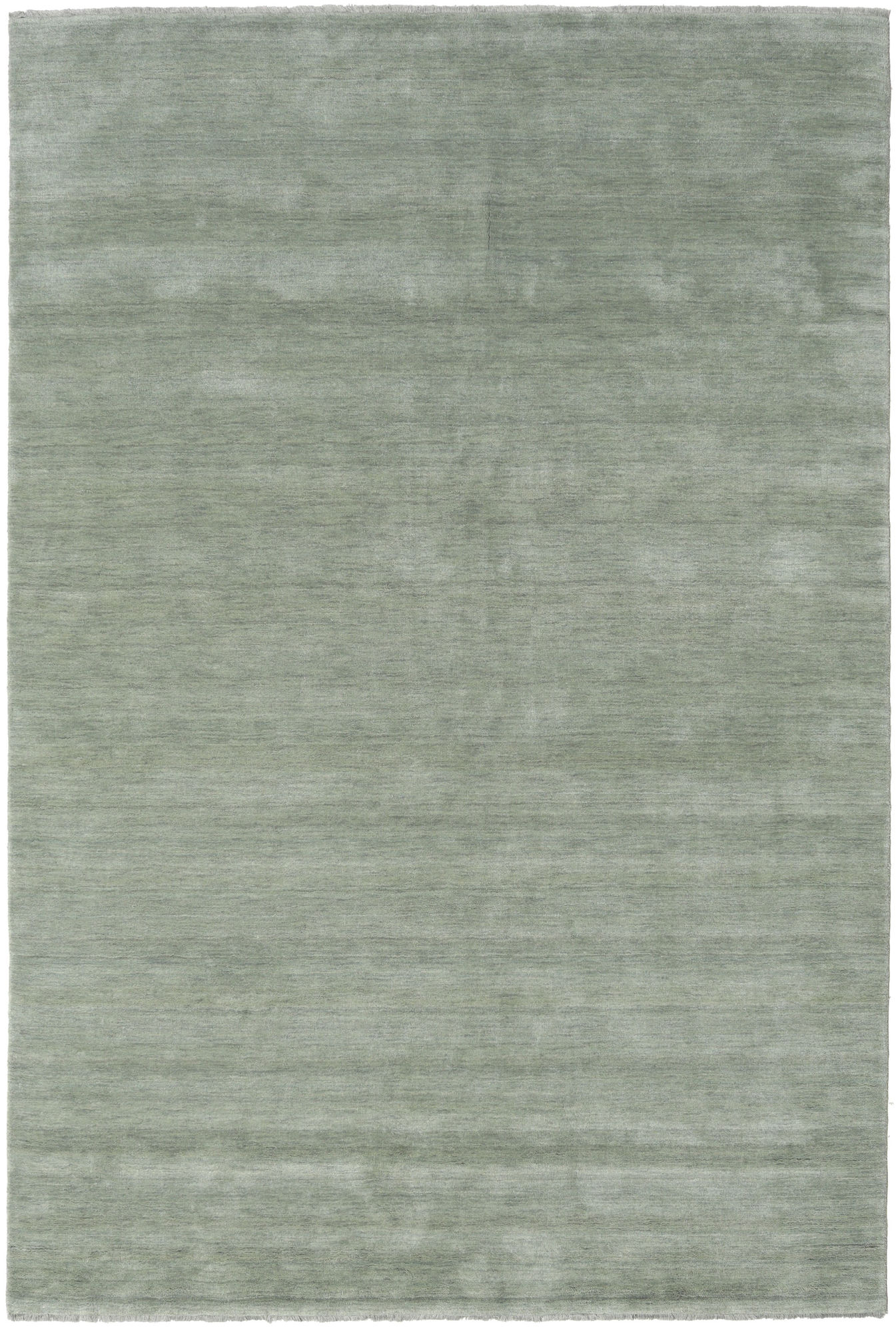 Handloom fringes Matta - Ljusgrön 300x400
