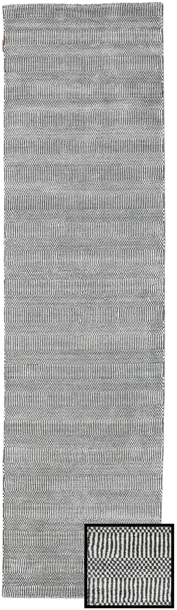 
    Bamboo Grass - Black / Grey - 80 x 290 cm
  
