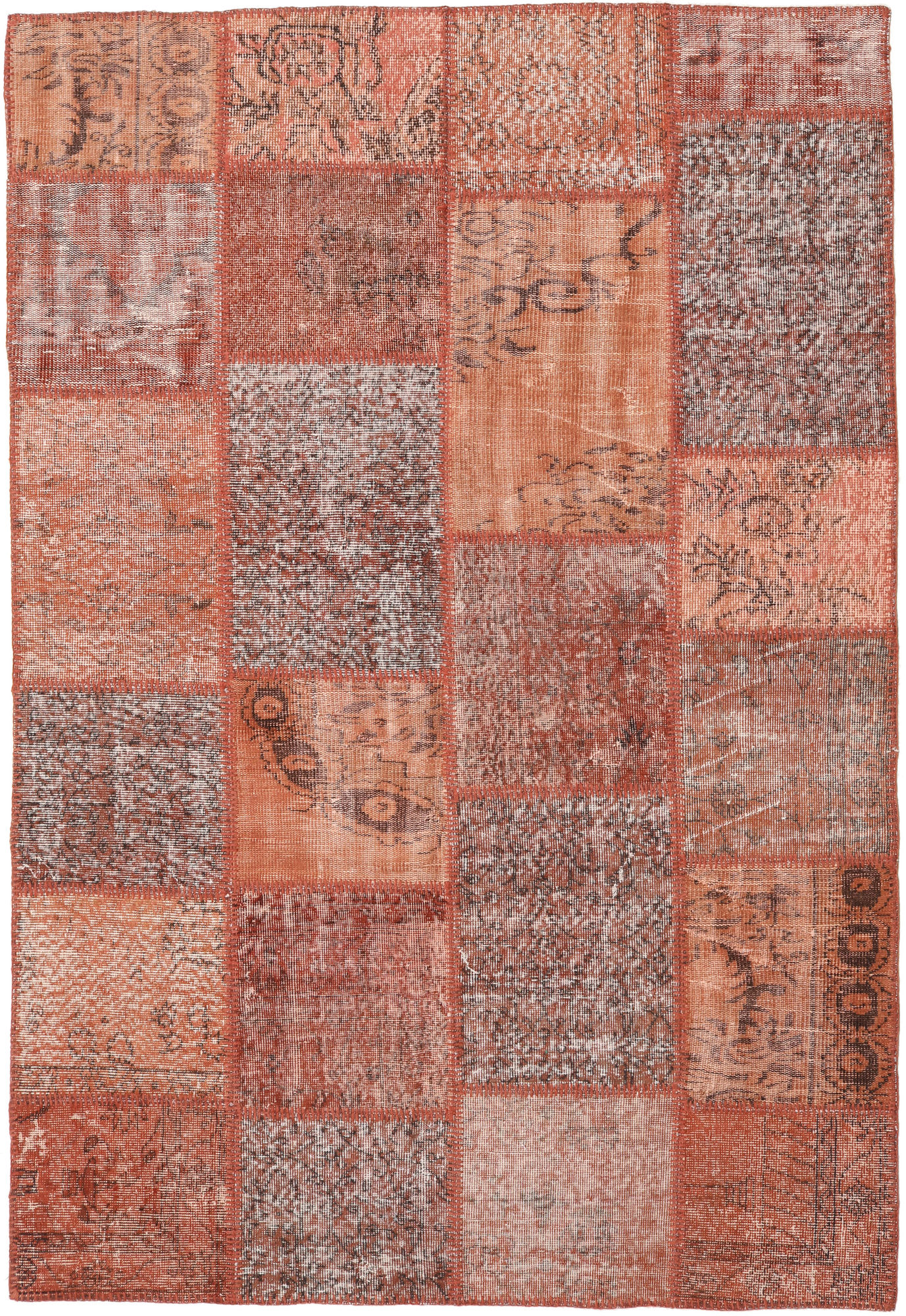 
    Patchwork - Orange - 158 x 231 cm
  