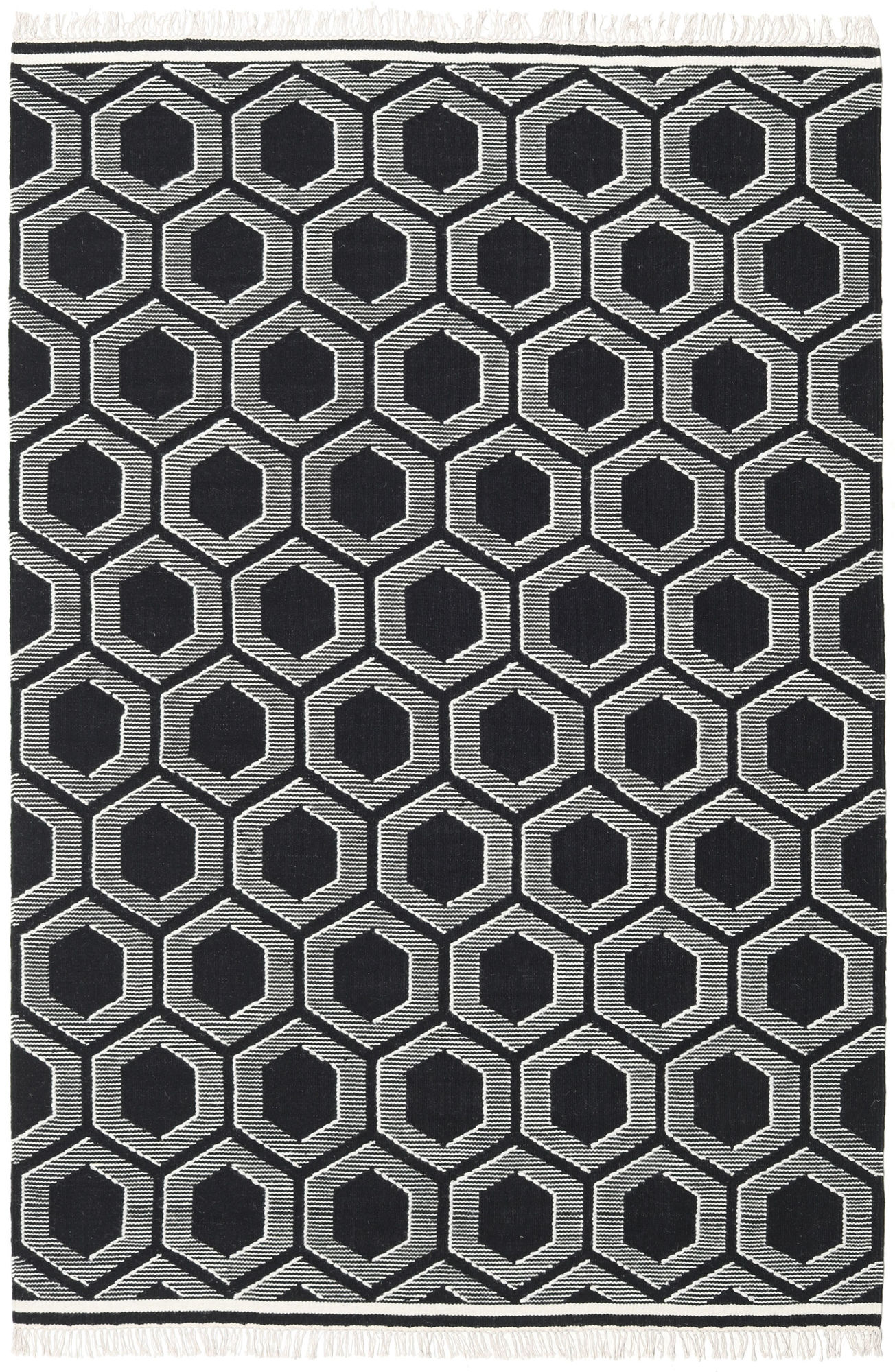
    Opti - Black / White - 200 x 300 cm
  