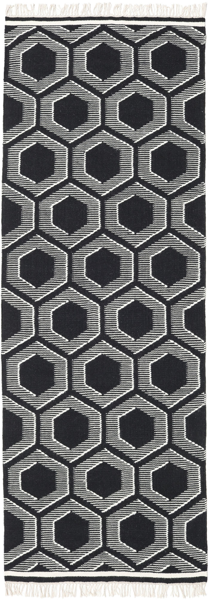 
    Opti - Black / White - 100 x 300 cm
  