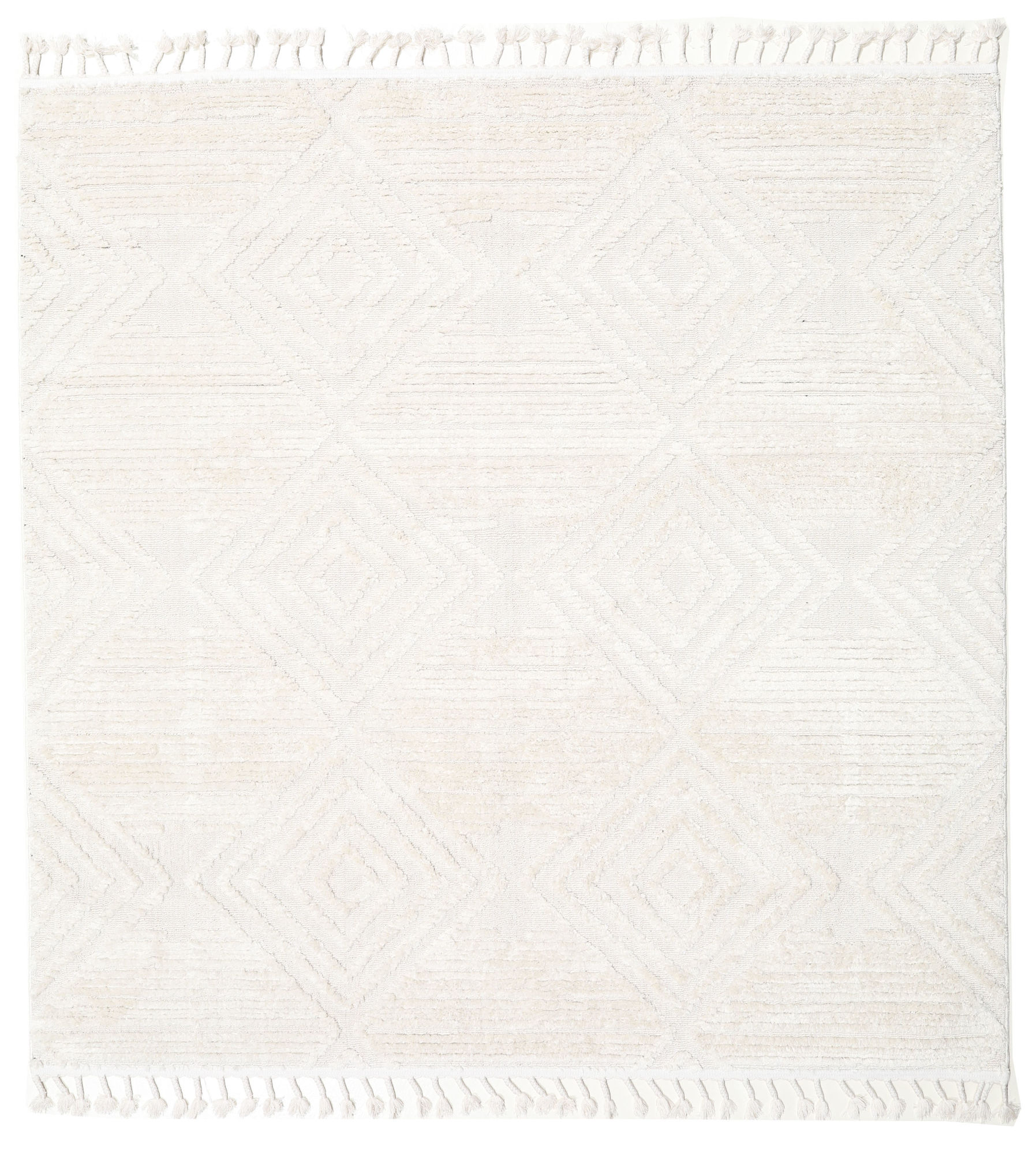 
    Taj - Cream white - 200 x 200 cm
  
