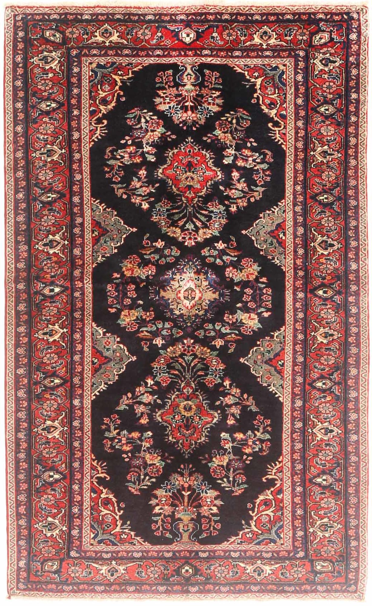 
    Hamadan - Red - 128 x 205 cm
  