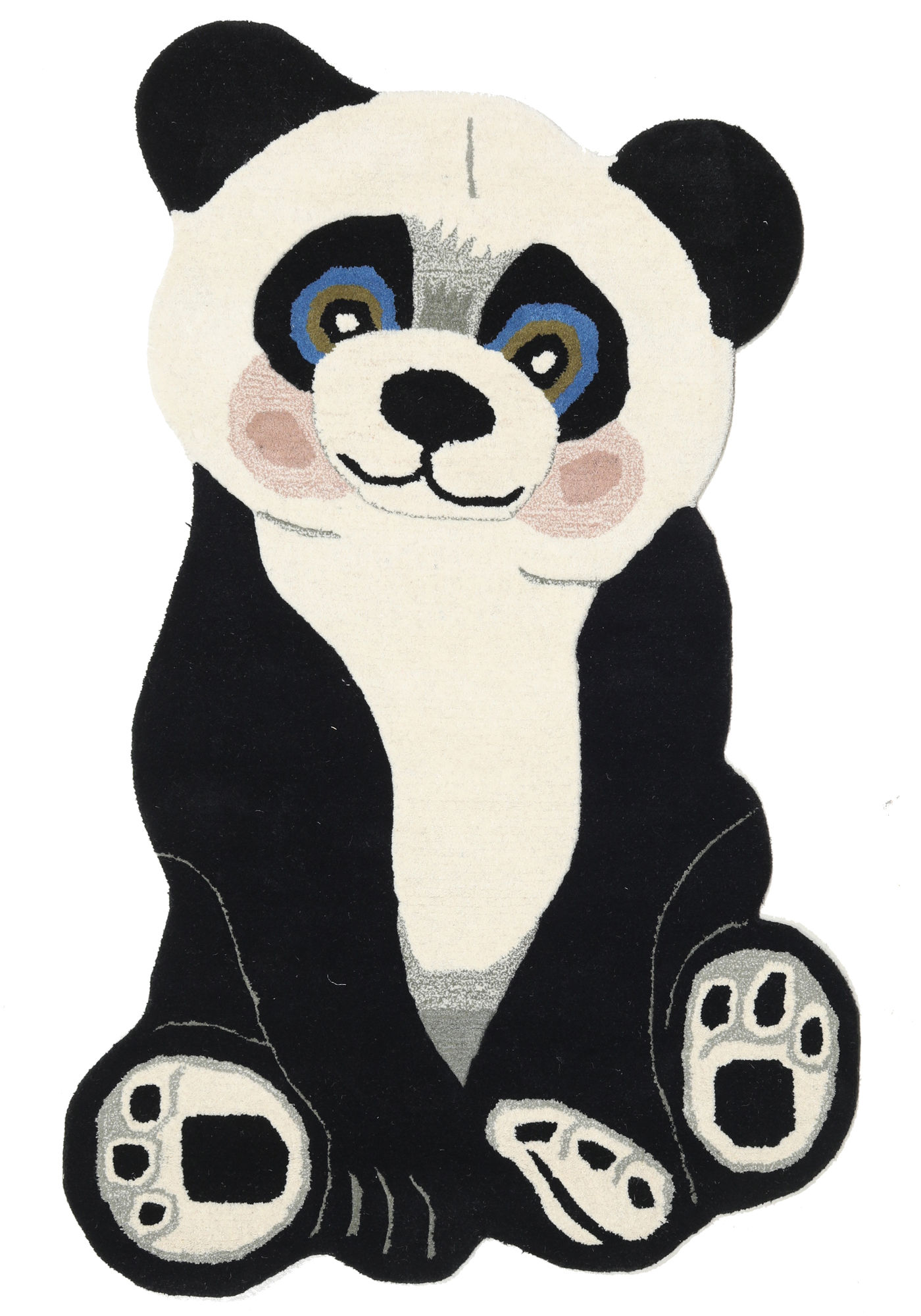 
    Panda Baby - Black / Grey - 100 x 160 cm
  