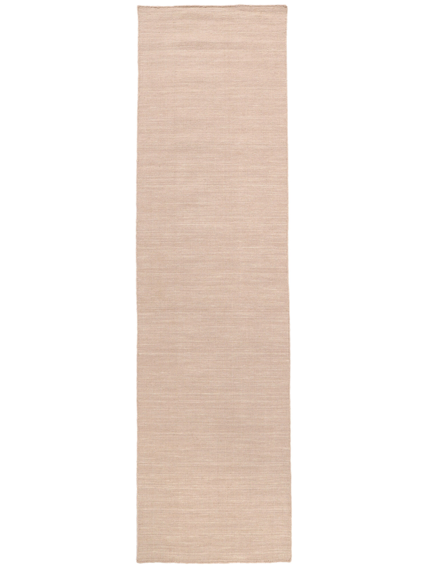 Handloom flat Matta - Ljusrosa 80x300