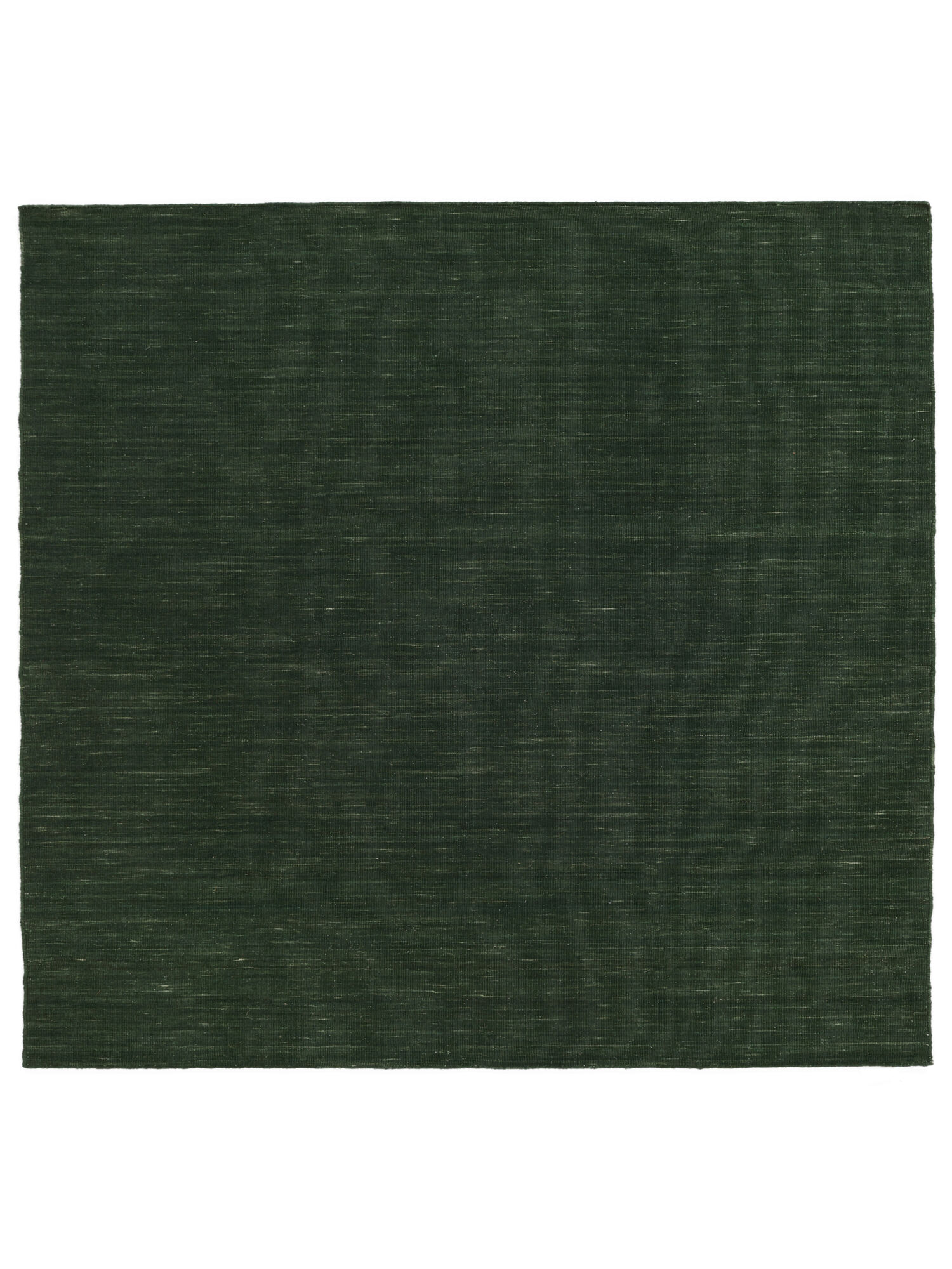 Kelim loom Teppich – Waldgrün 250×250