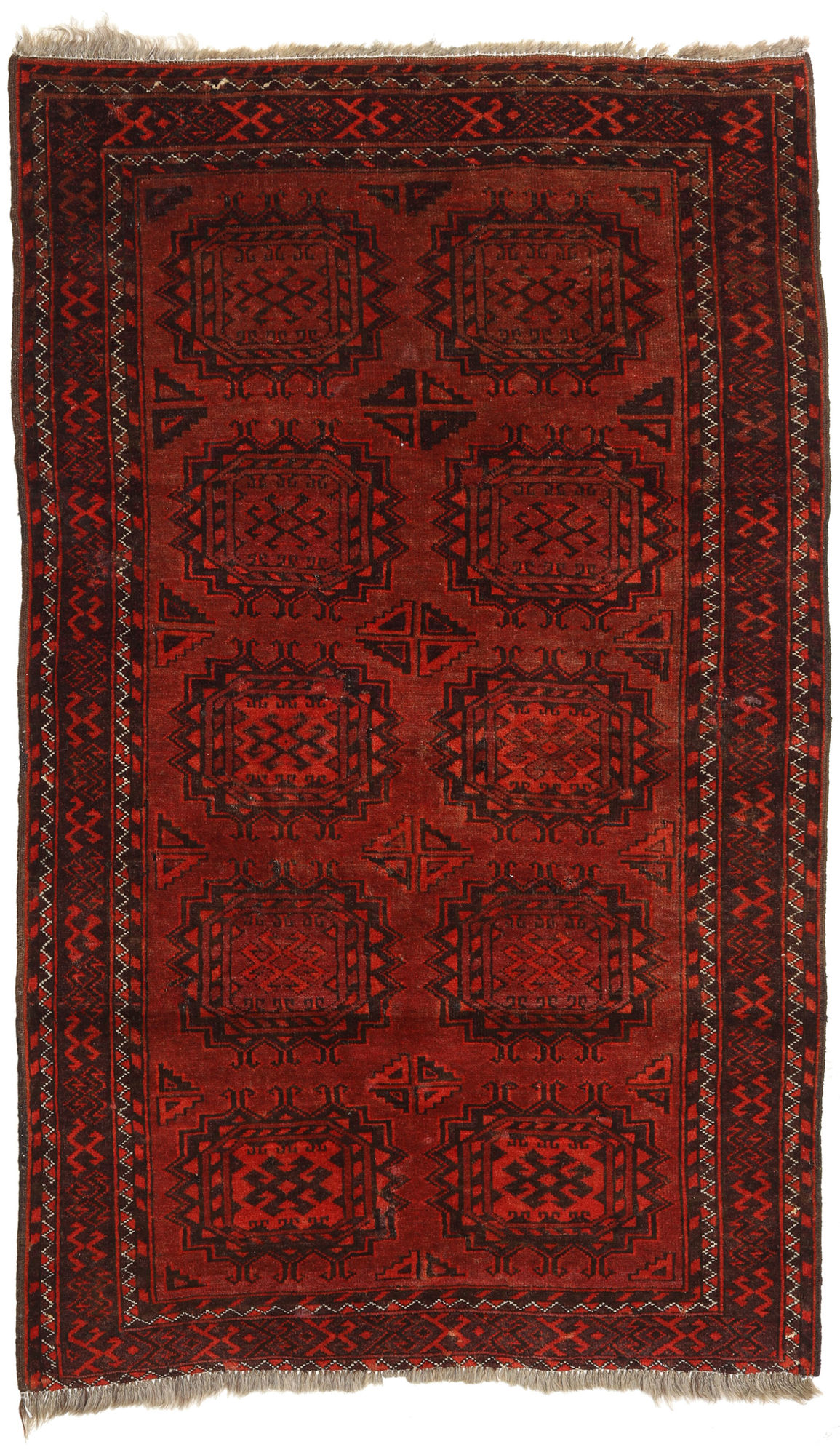 
    Afghan Khal Mohammadi - Dark red - 116 x 208 cm
  