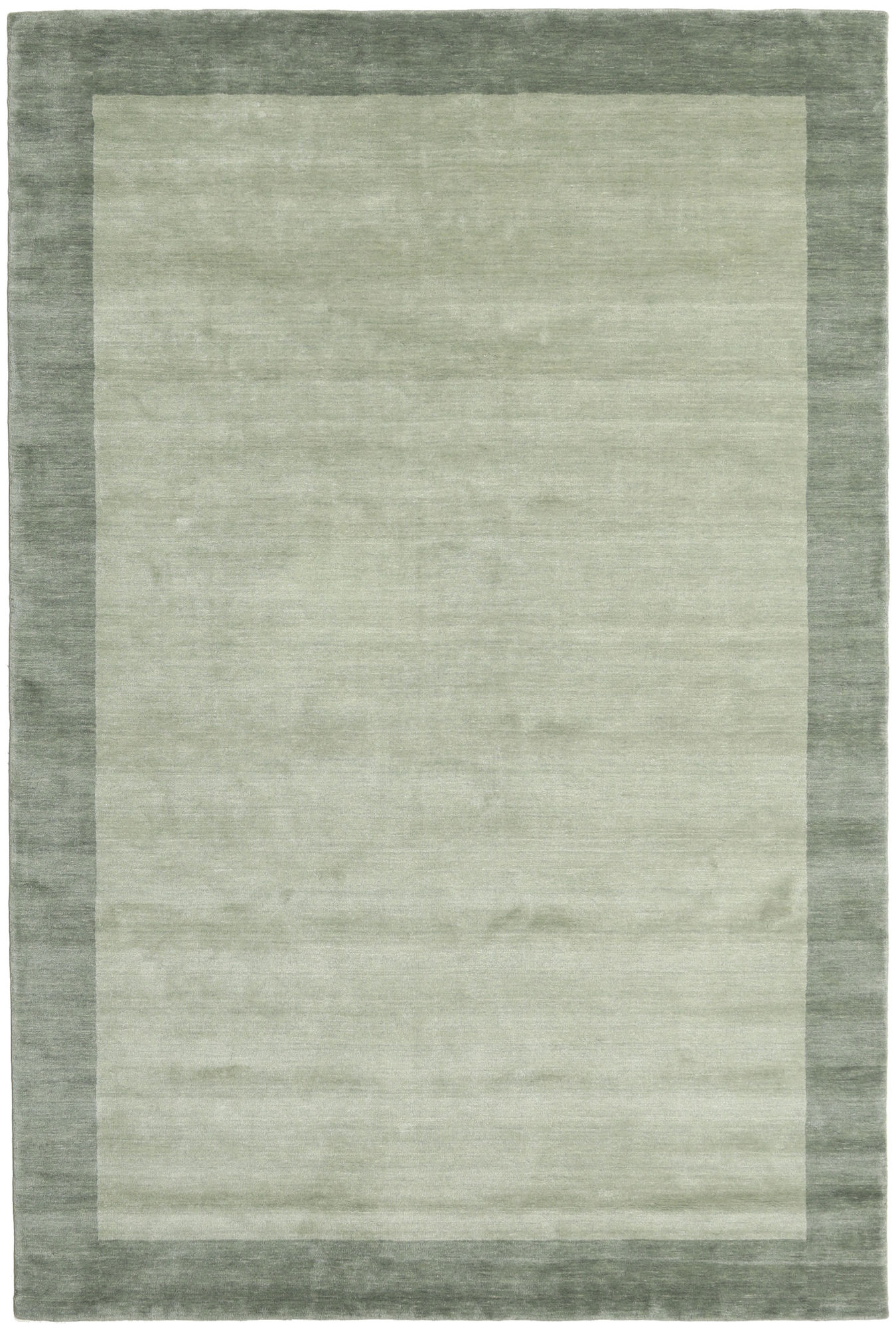 Handloom Frame Matta - Grå / Grön 300x400