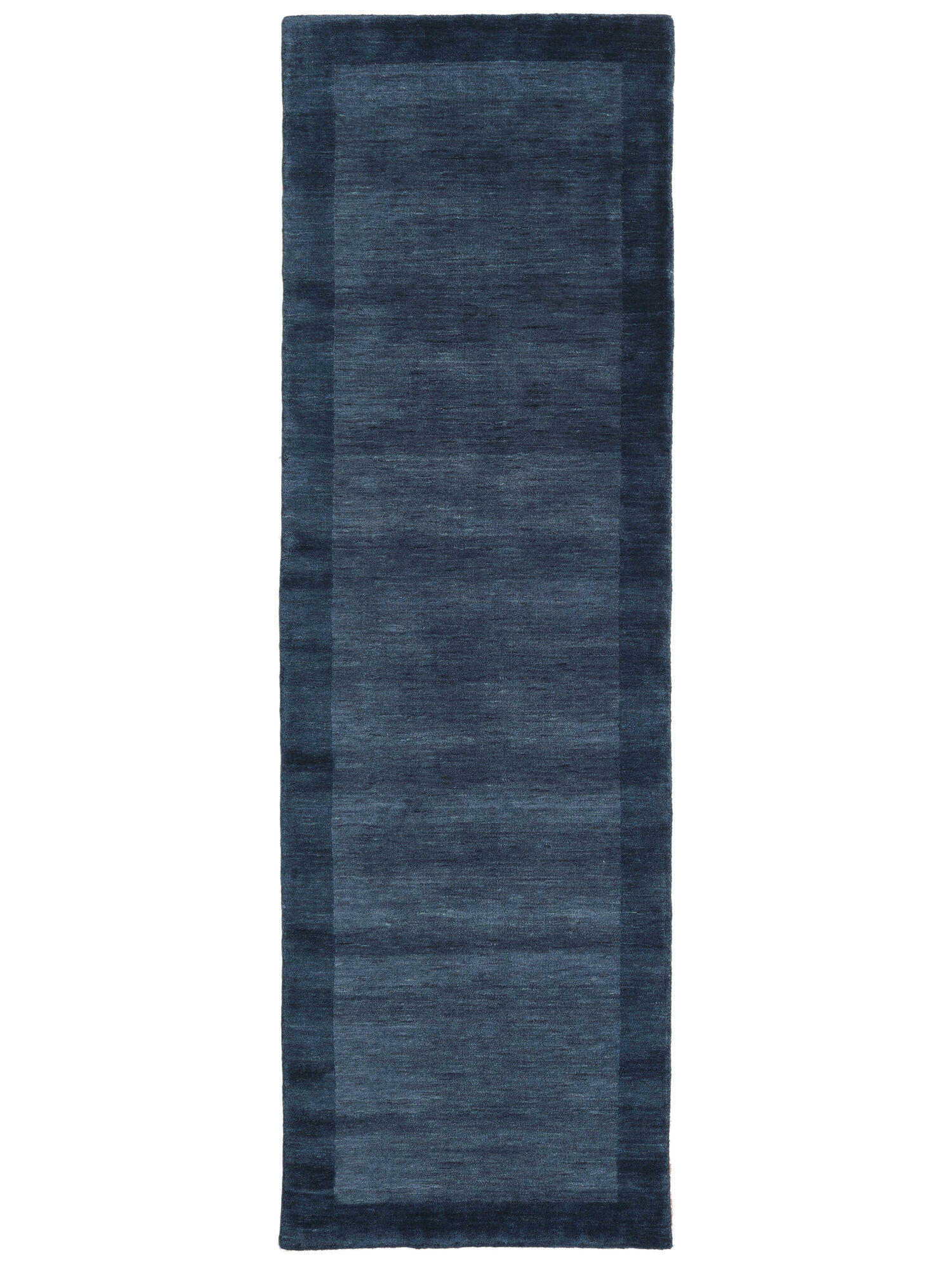 Handloom Frame Matta - Mörkblå 80x250