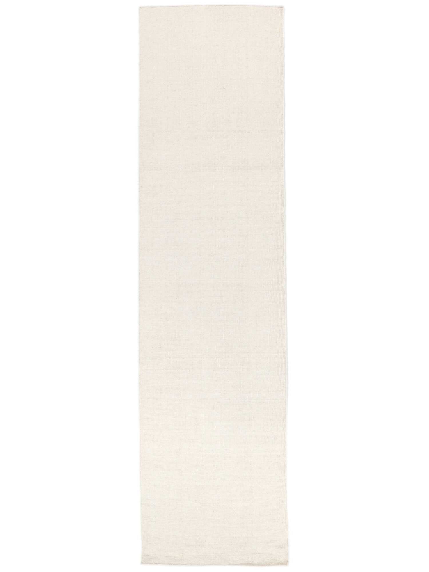 Handloom flat Matta - Off white 80x300